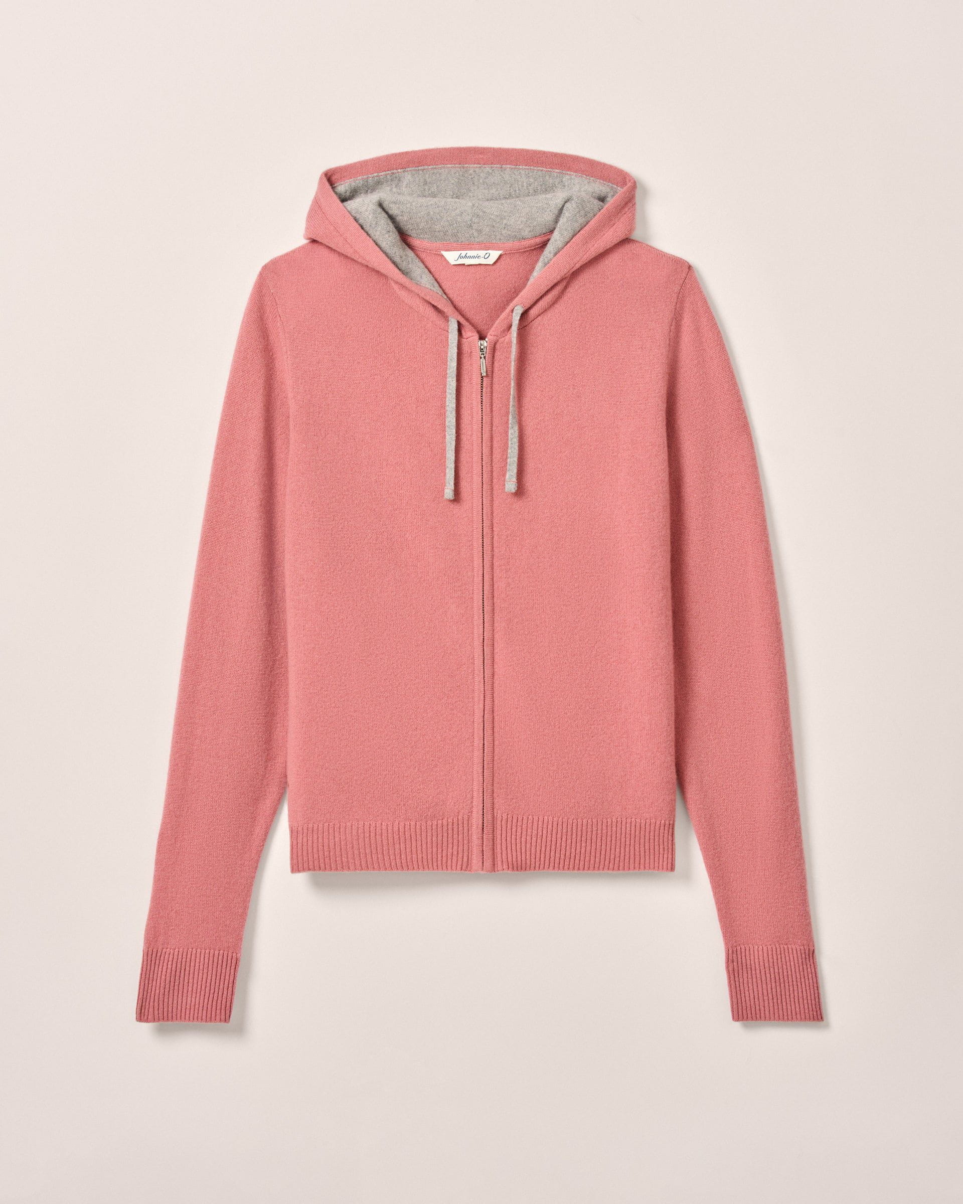 Amanda Cashmere Full Zip Hooded Sweater - Image 5