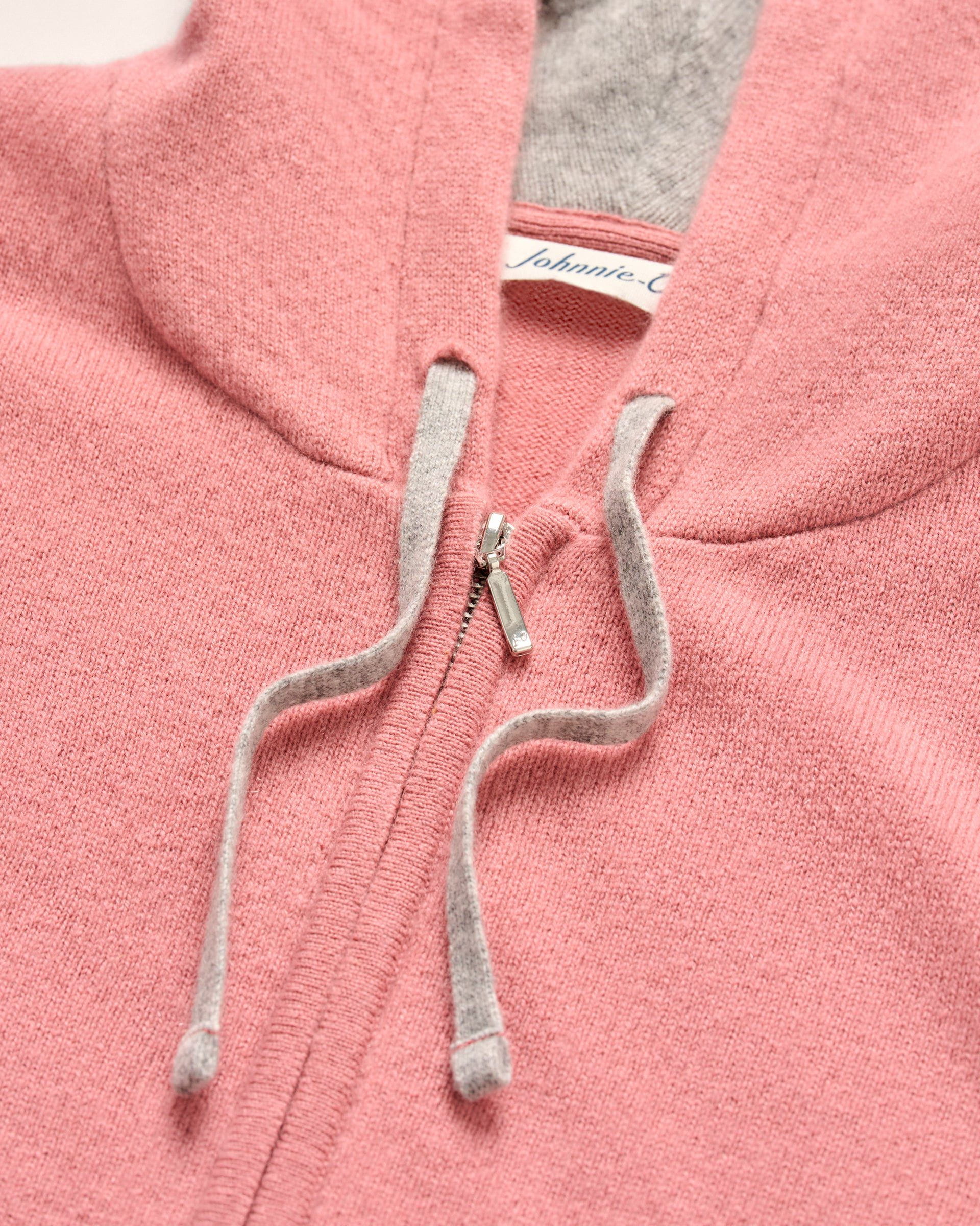 Amanda Cashmere Full Zip Hooded Sweater - Image 6
