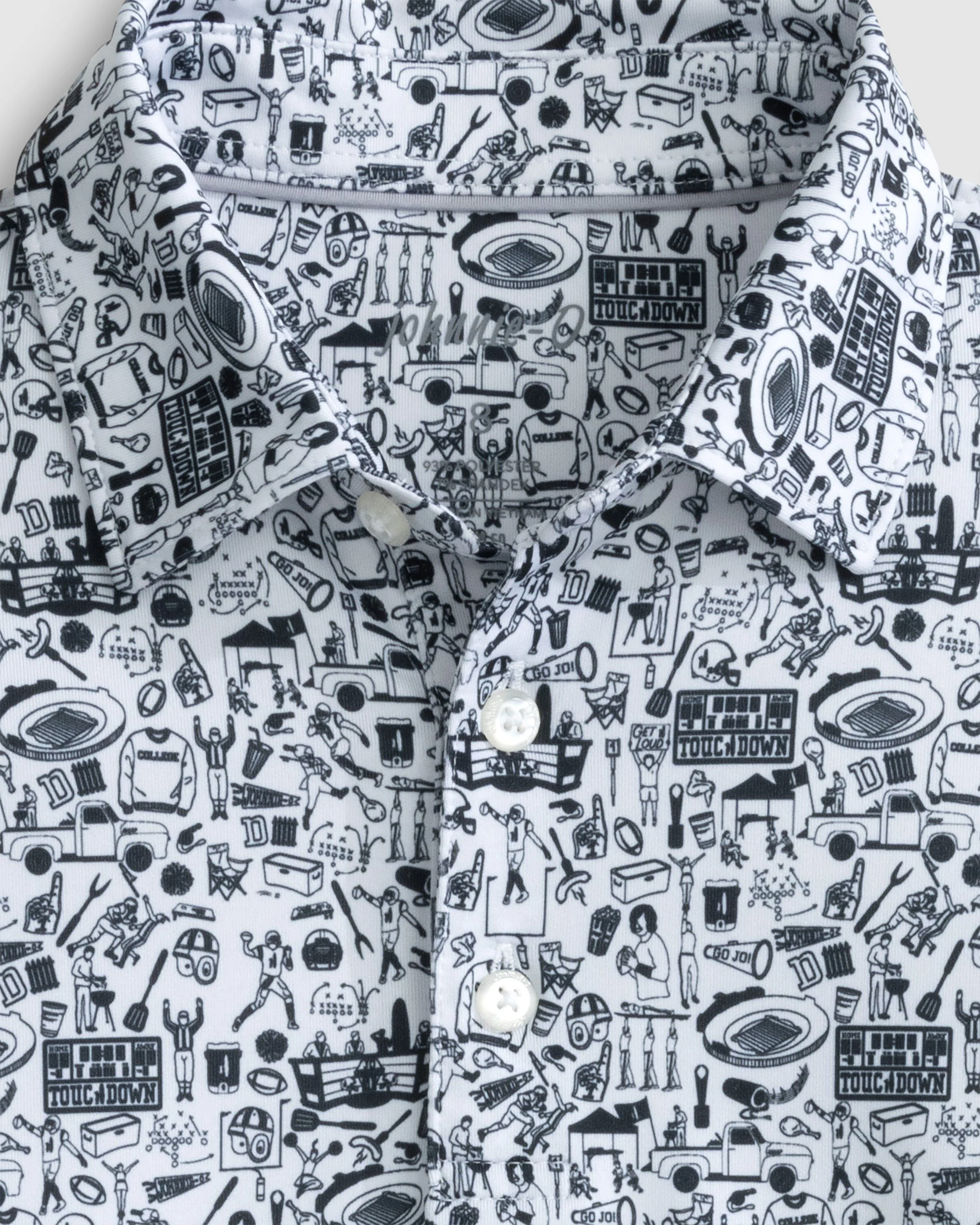 Performance Jersey Jr. Polo - Tailgater Print - Image 10