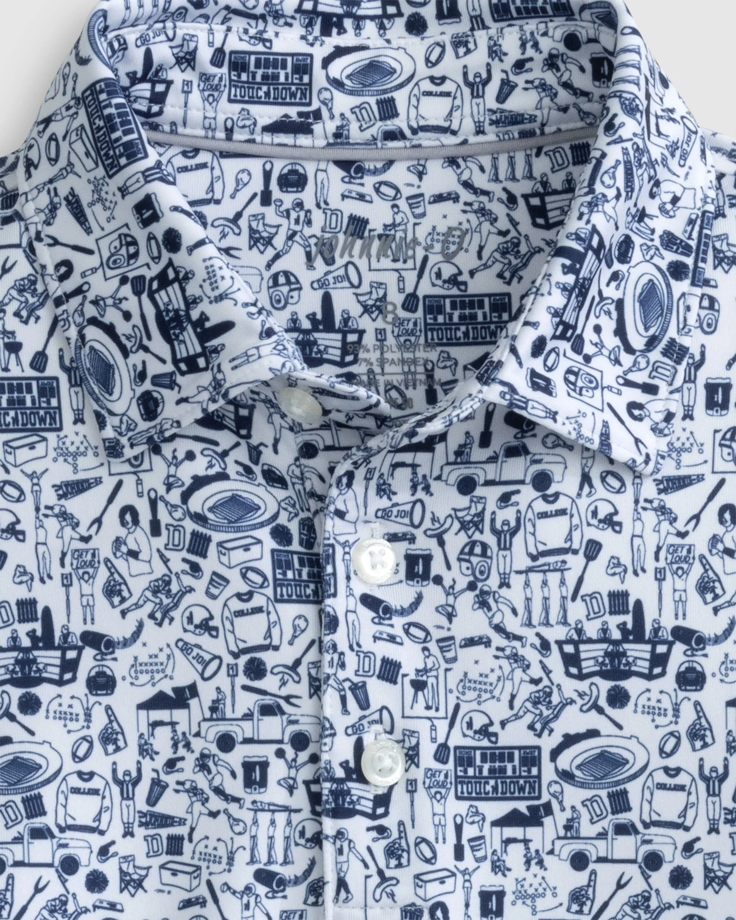 Performance Jersey Jr. Polo - Tailgater Print - Image 13