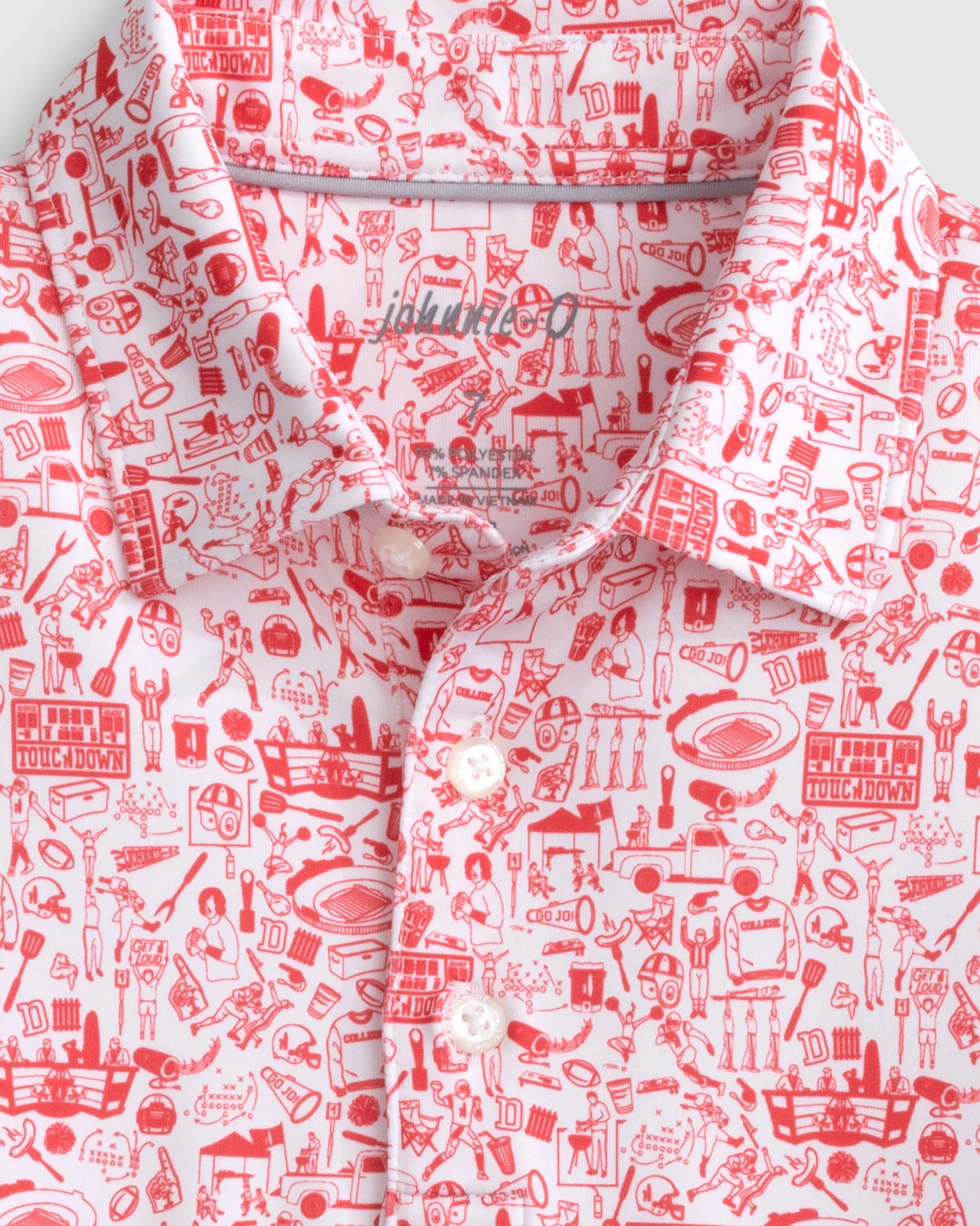 Performance Jersey Jr. Polo - Tailgater Print - Image 15