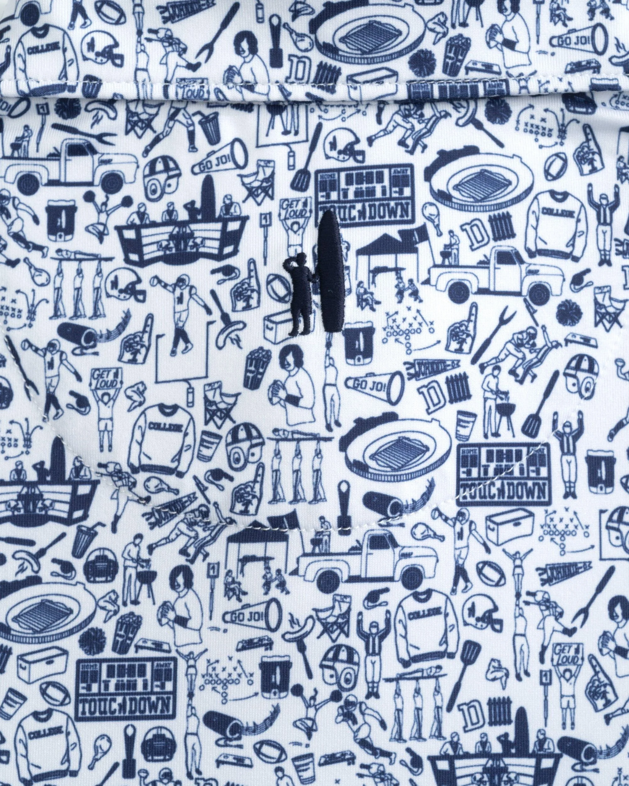 Performance Jersey Jr. Polo - Tailgater Print - Image 17