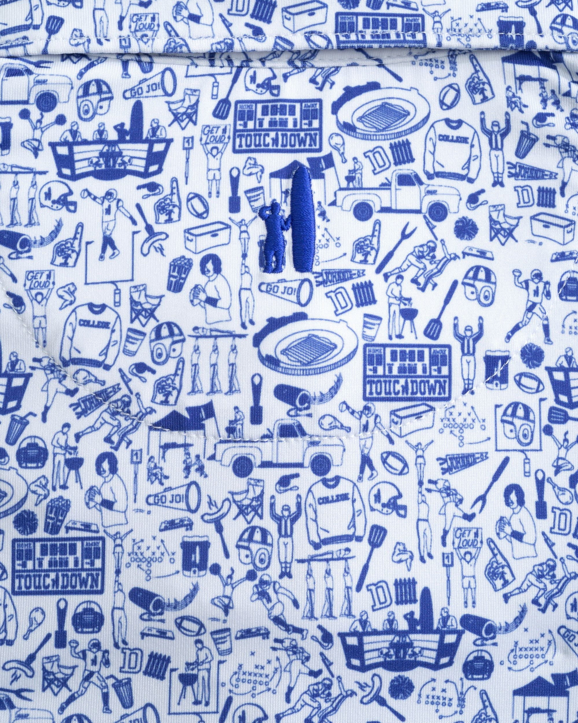 Performance Jersey Jr. Polo - Tailgater Print - Image 20