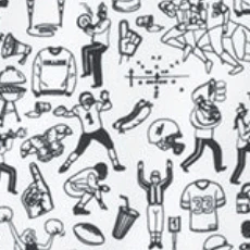 Performance Jersey Jr. Polo - Tailgater Print - Image 22