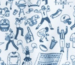 Performance Jersey Jr. Polo - Tailgater Print - Image 24