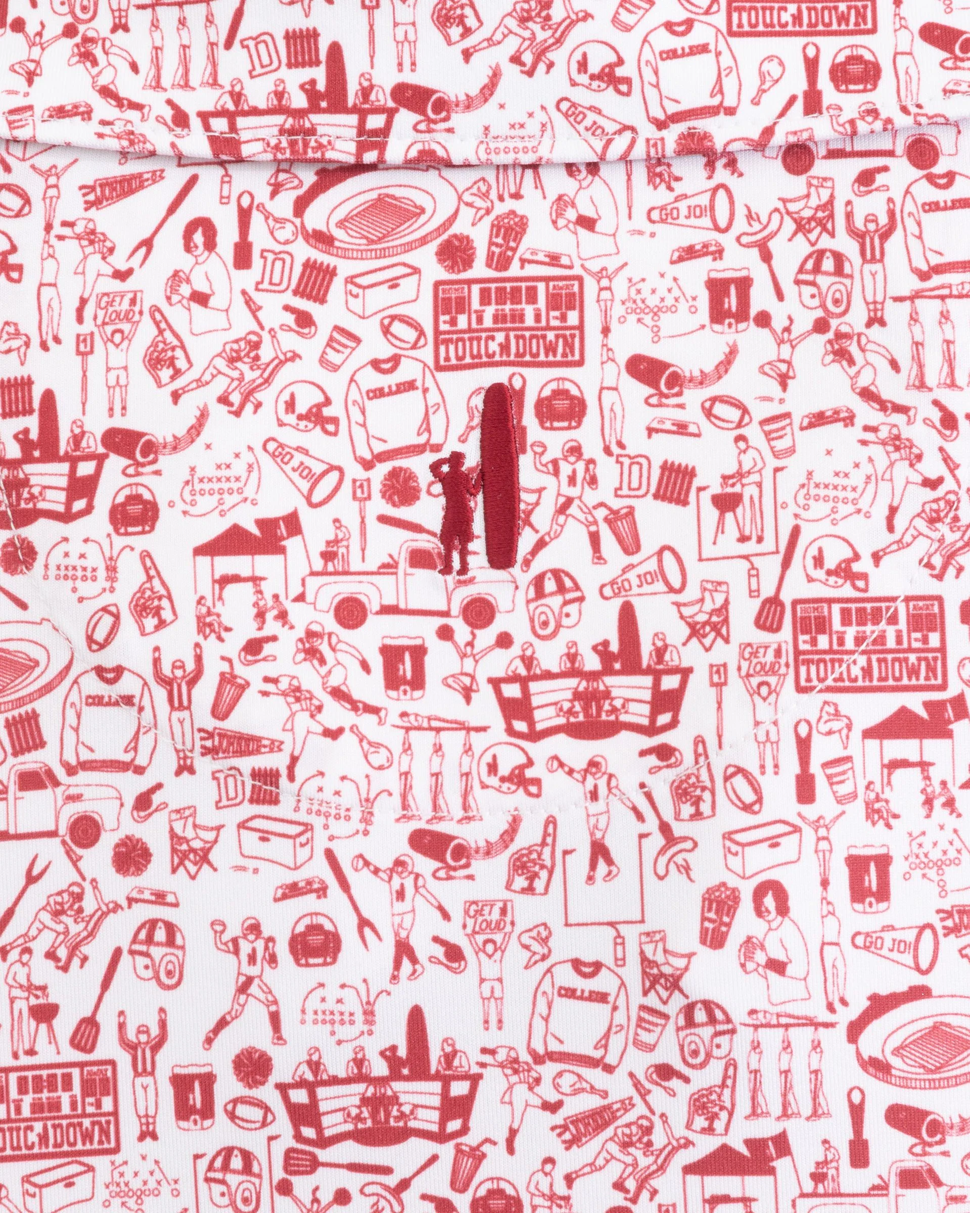 Performance Jersey Jr. Polo - Tailgater Print - Image 27