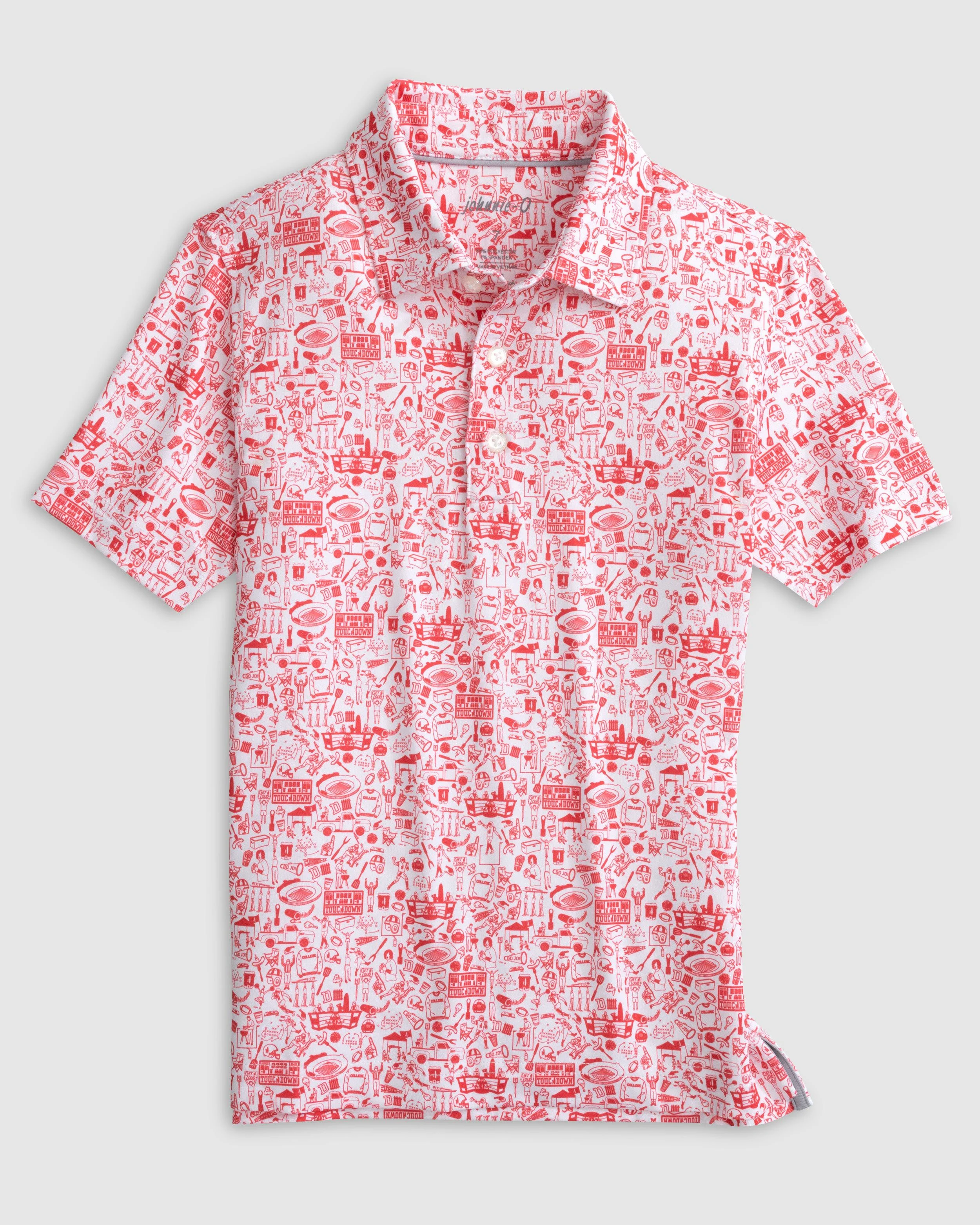 Performance Jersey Jr. Polo - Tailgater Print - Image 3