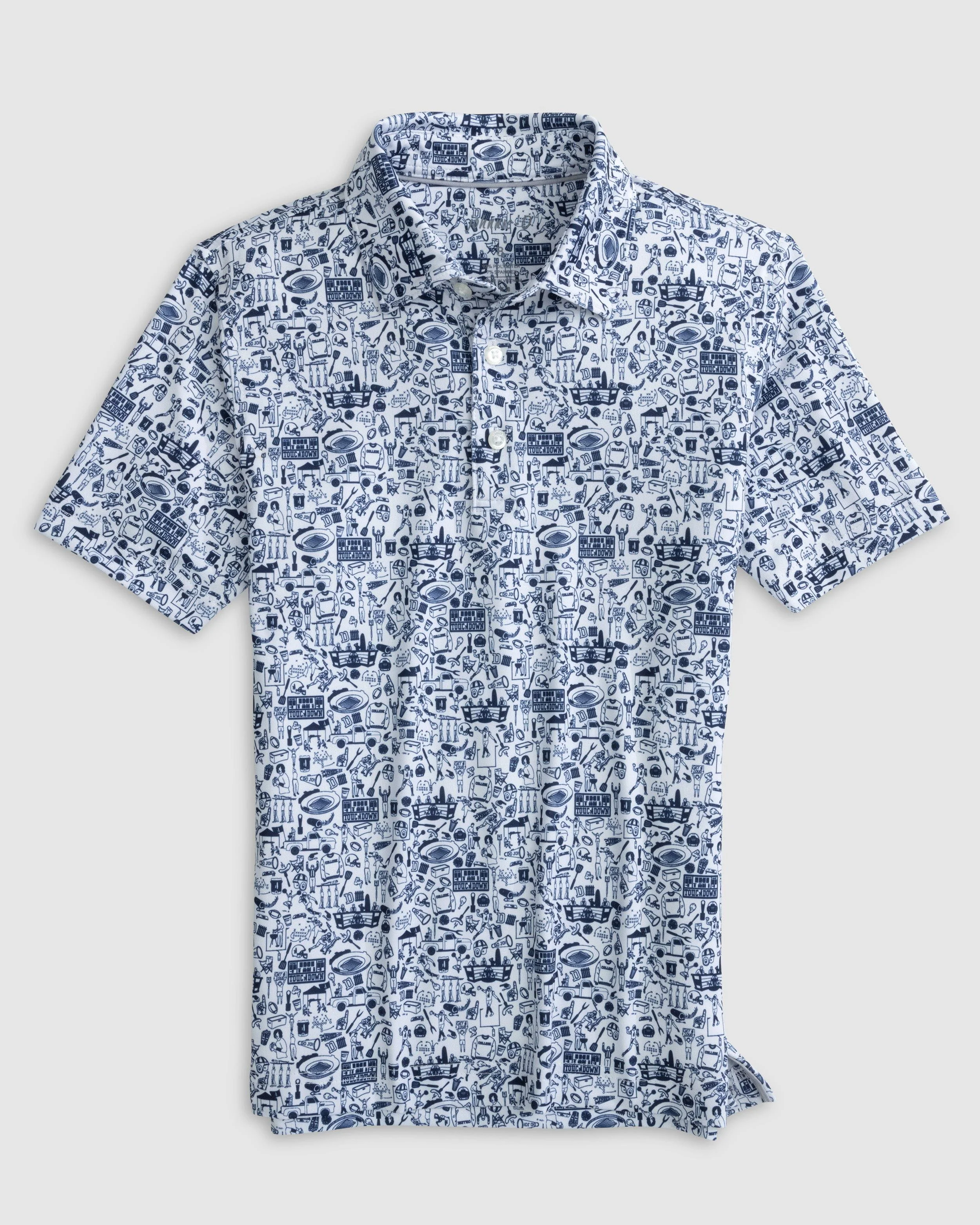 Performance Jersey Jr. Polo - Tailgater Print - Image 4