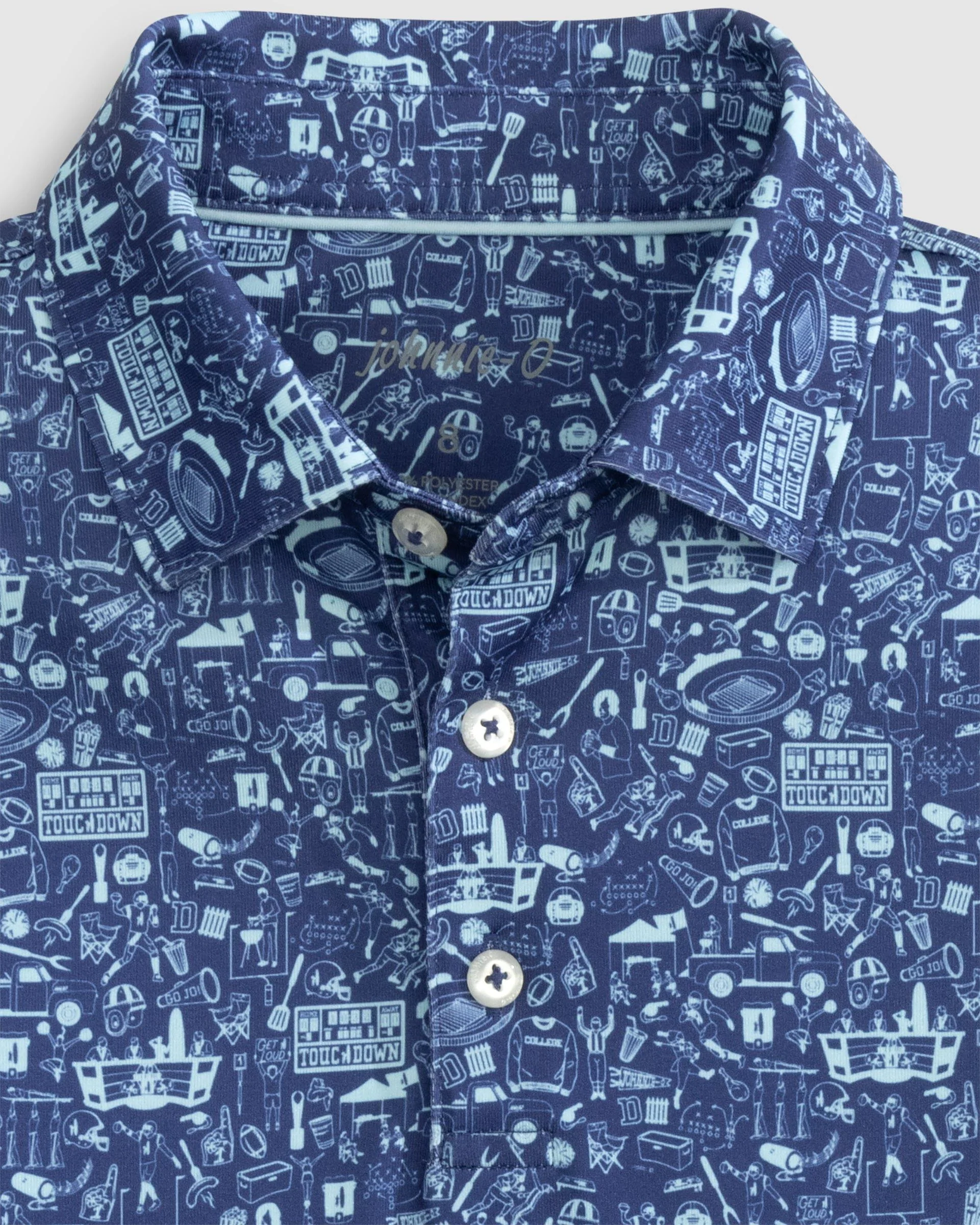 Performance Jersey Jr. Polo - Tailgater Print - Image 7