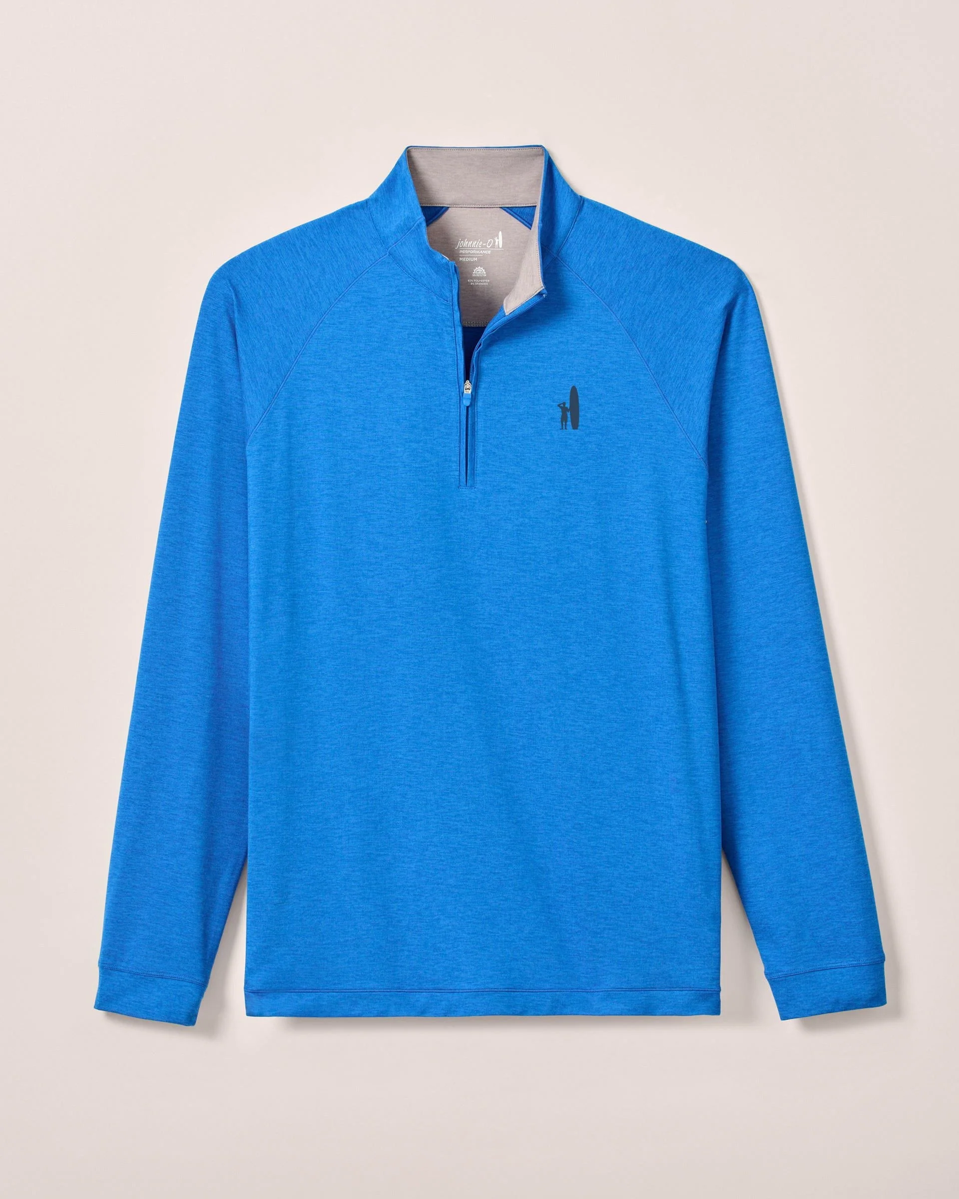 Custom Surfer Logo Freeborne Performance 1/4 Zip Pullover - Image 10