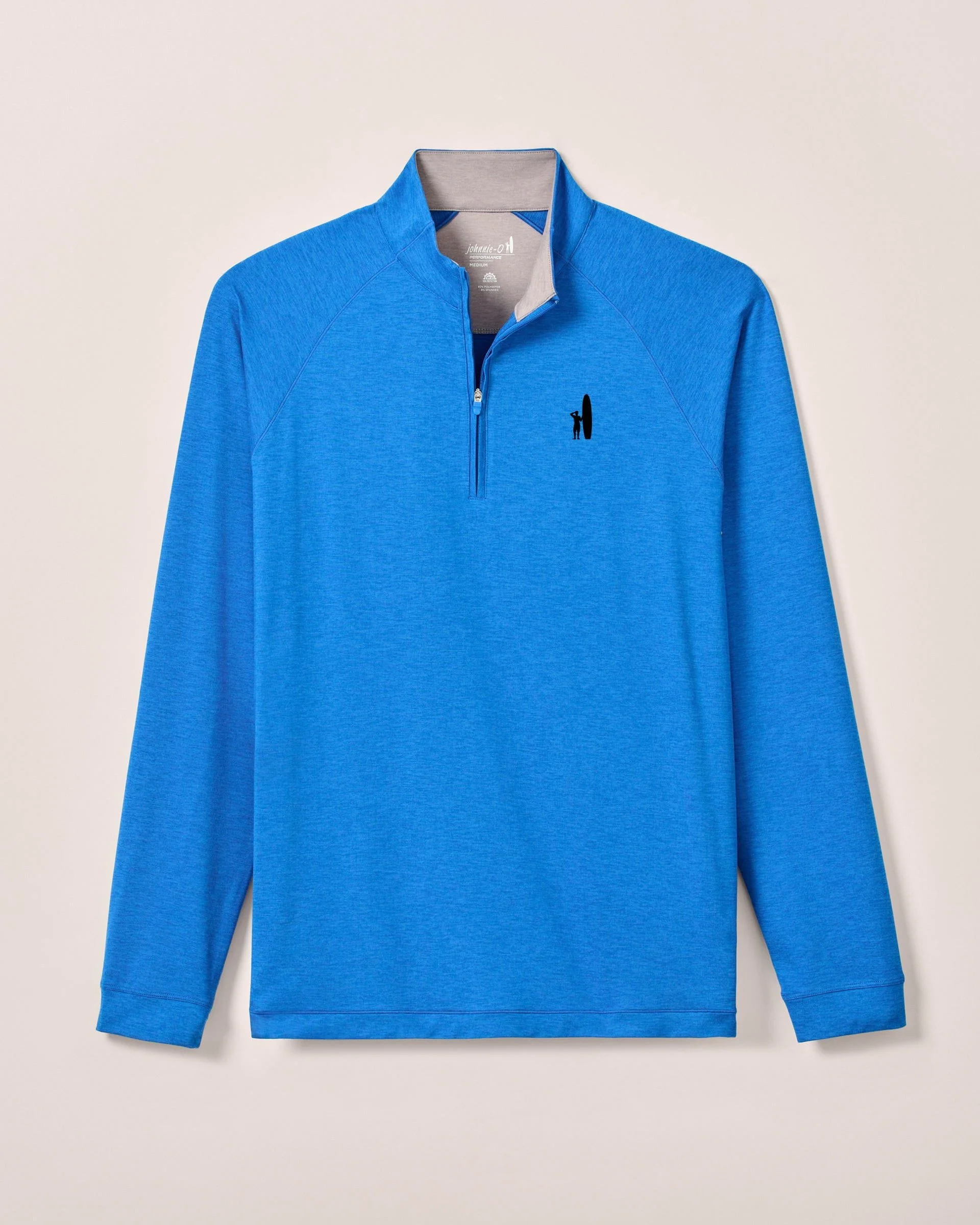 Custom Surfer Logo Freeborne Performance 1/4 Zip Pullover - Image 9