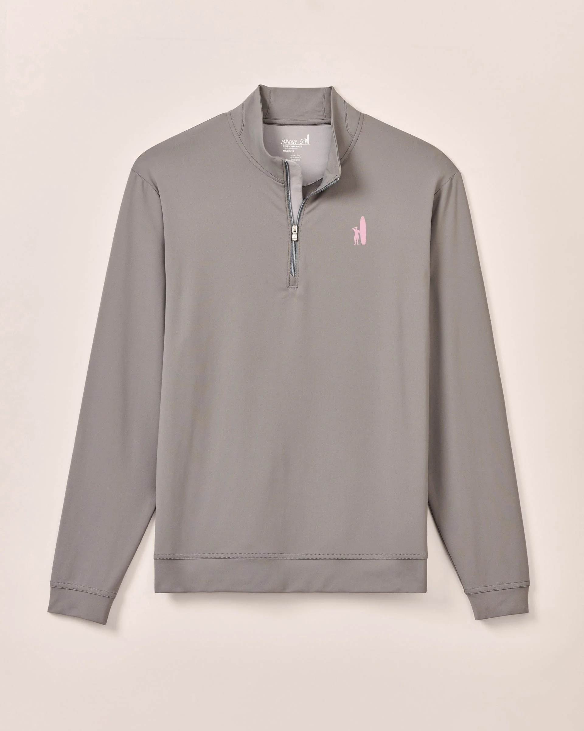 Custom Surfer Logo Motion Performance 1/4 Zip Pullover - Image 5