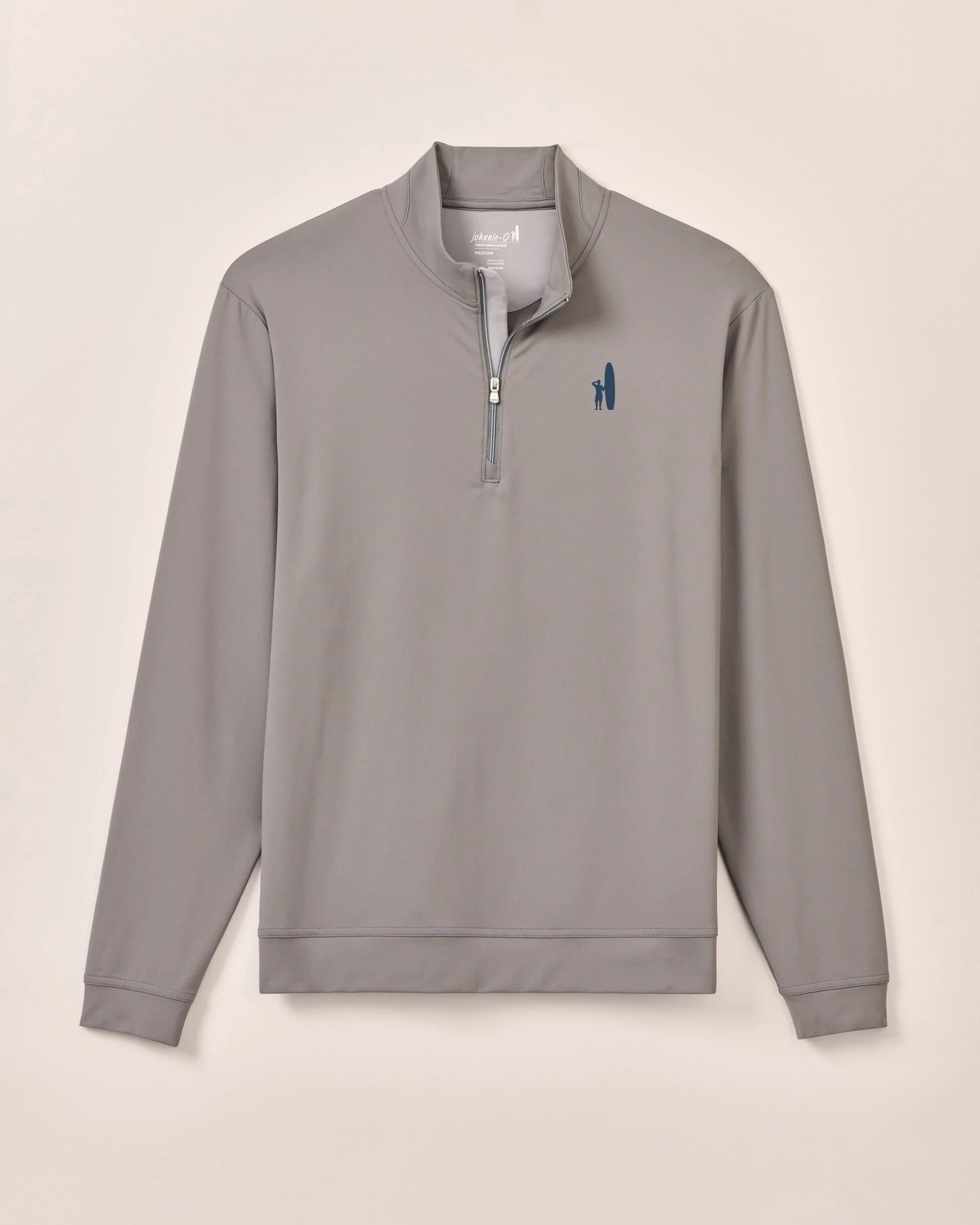 Custom Surfer Logo Motion Performance 1/4 Zip Pullover - Image 6