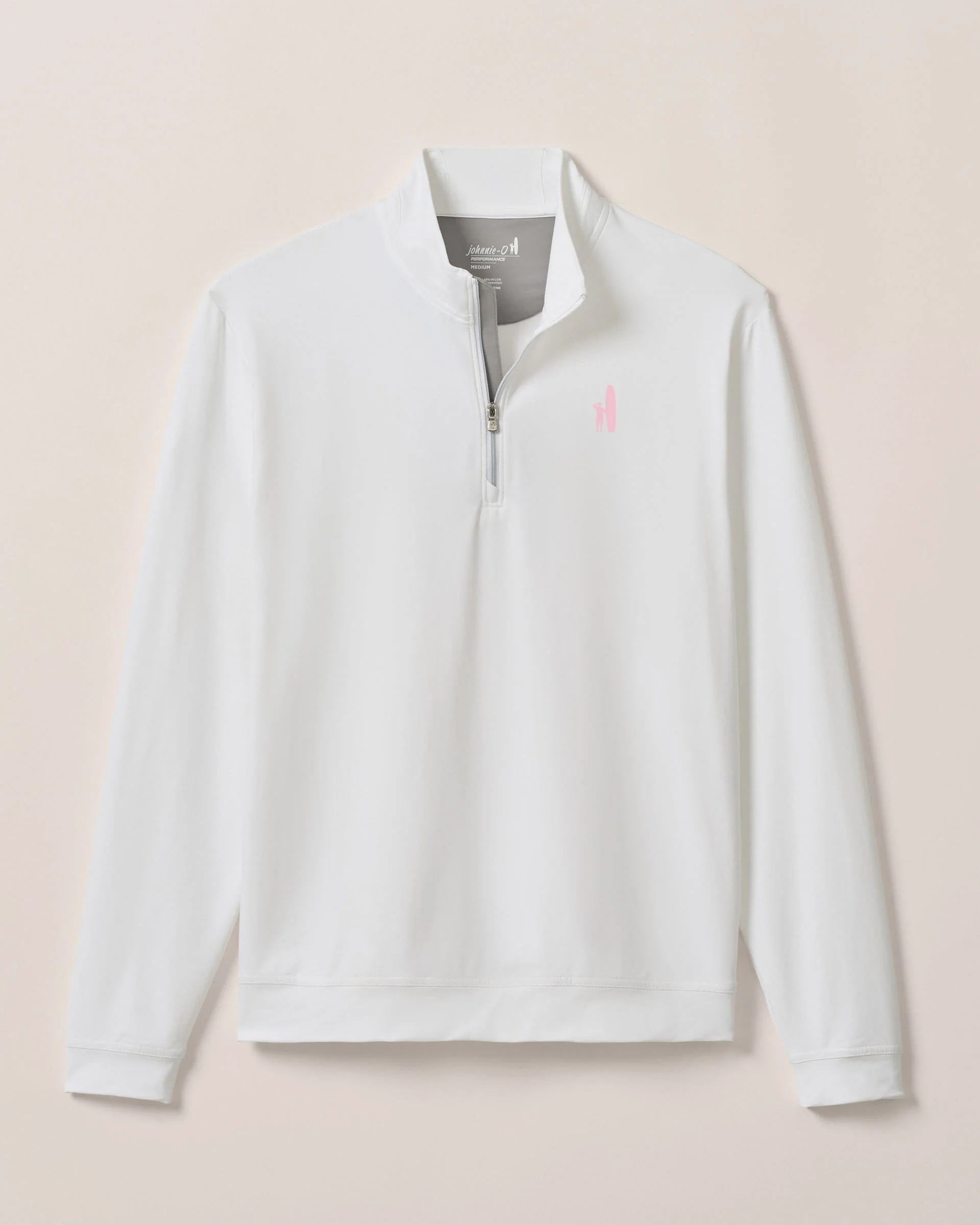 Custom Surfer Logo Motion Performance 1/4 Zip Pullover - Image 4