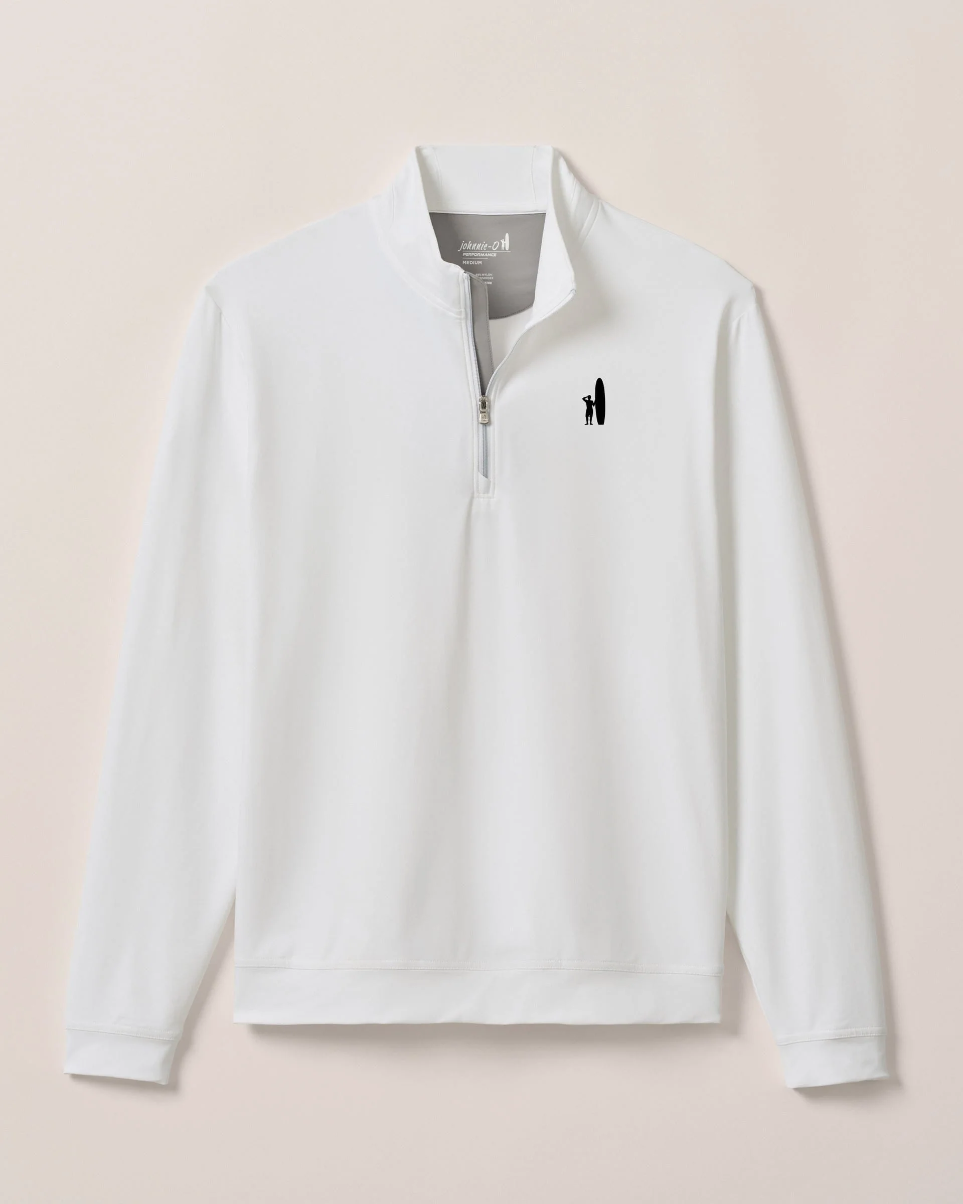 Custom Surfer Logo Motion Performance 1/4 Zip Pullover - Image 6