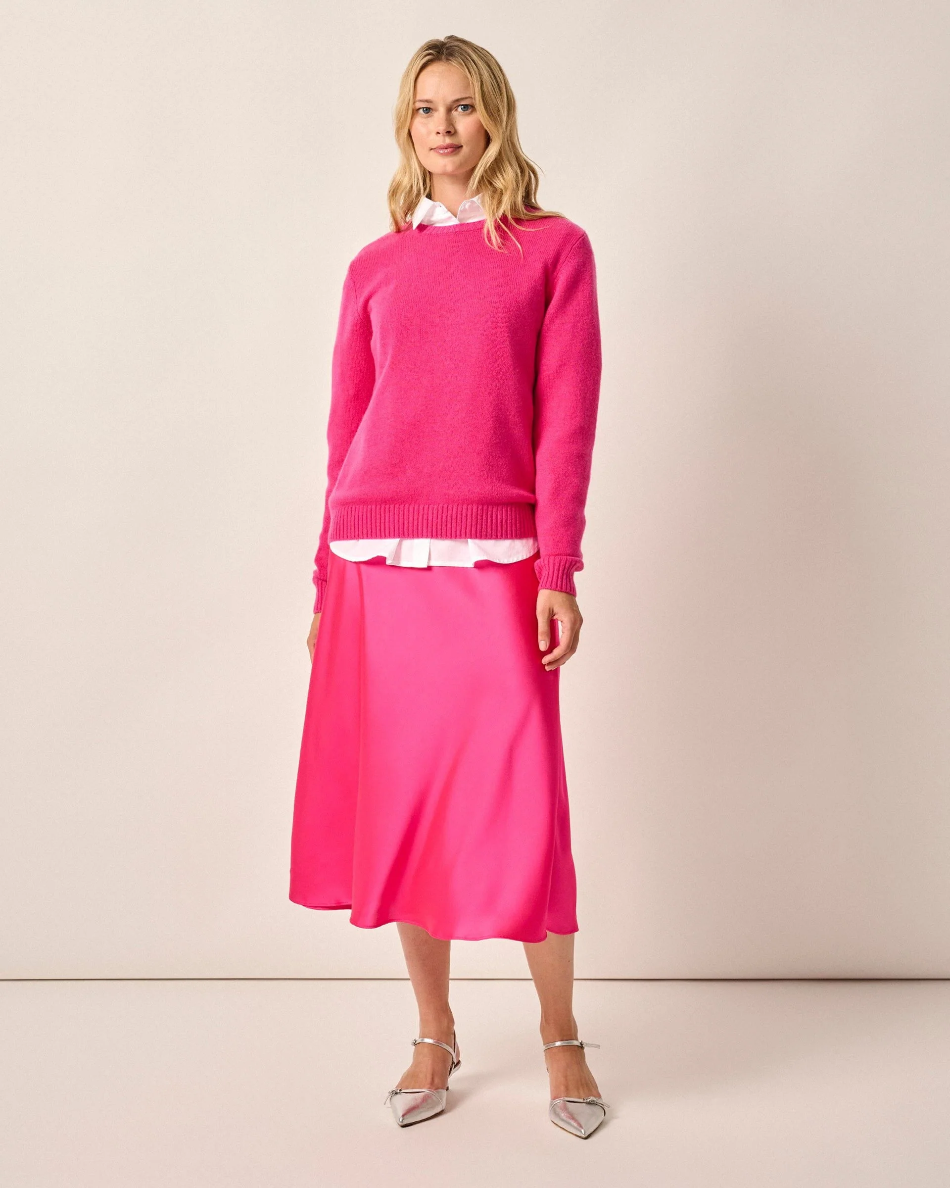 Cashmere Blend Crewneck Sweater - Image 23