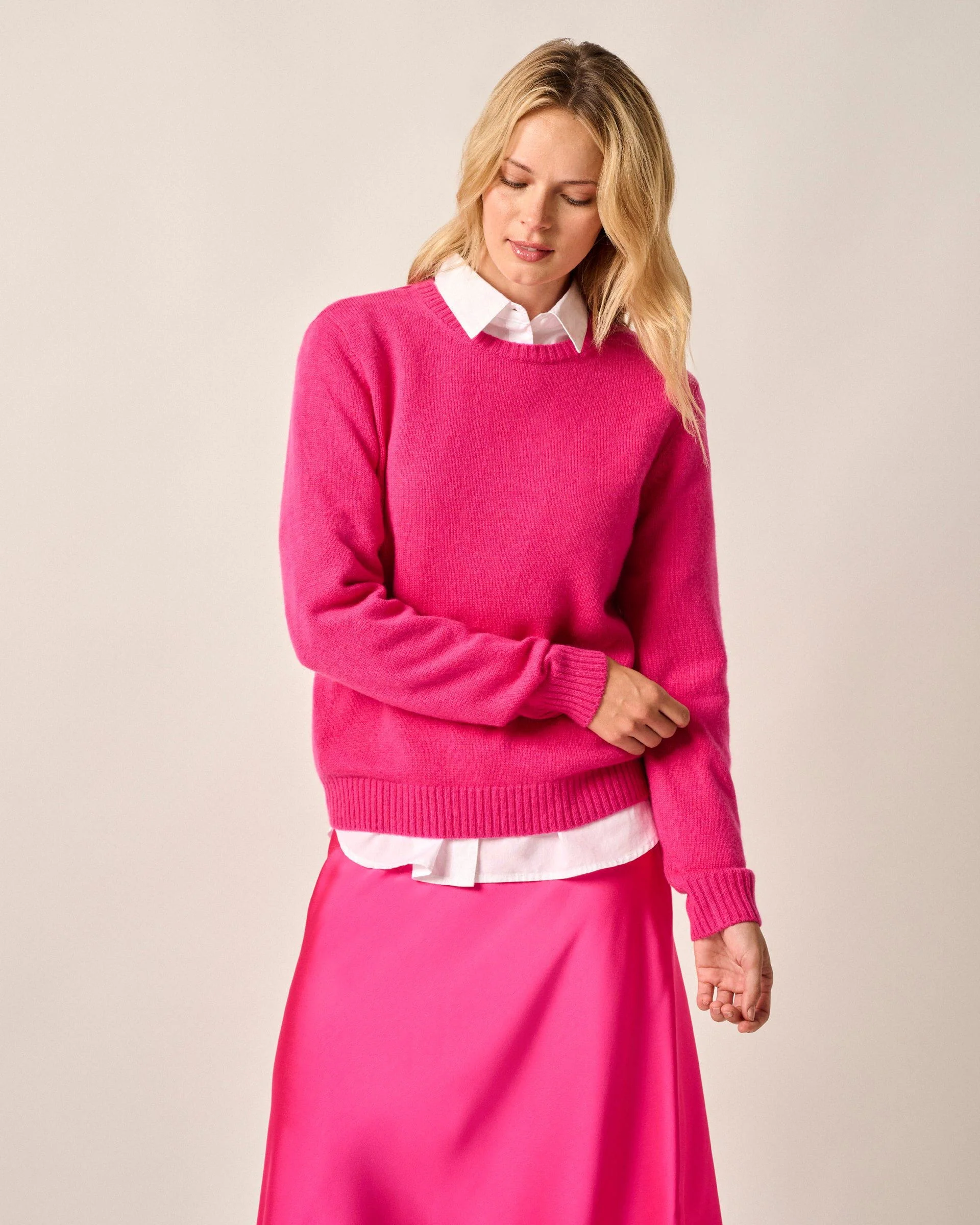 Cashmere Blend Crewneck Sweater - Image 24