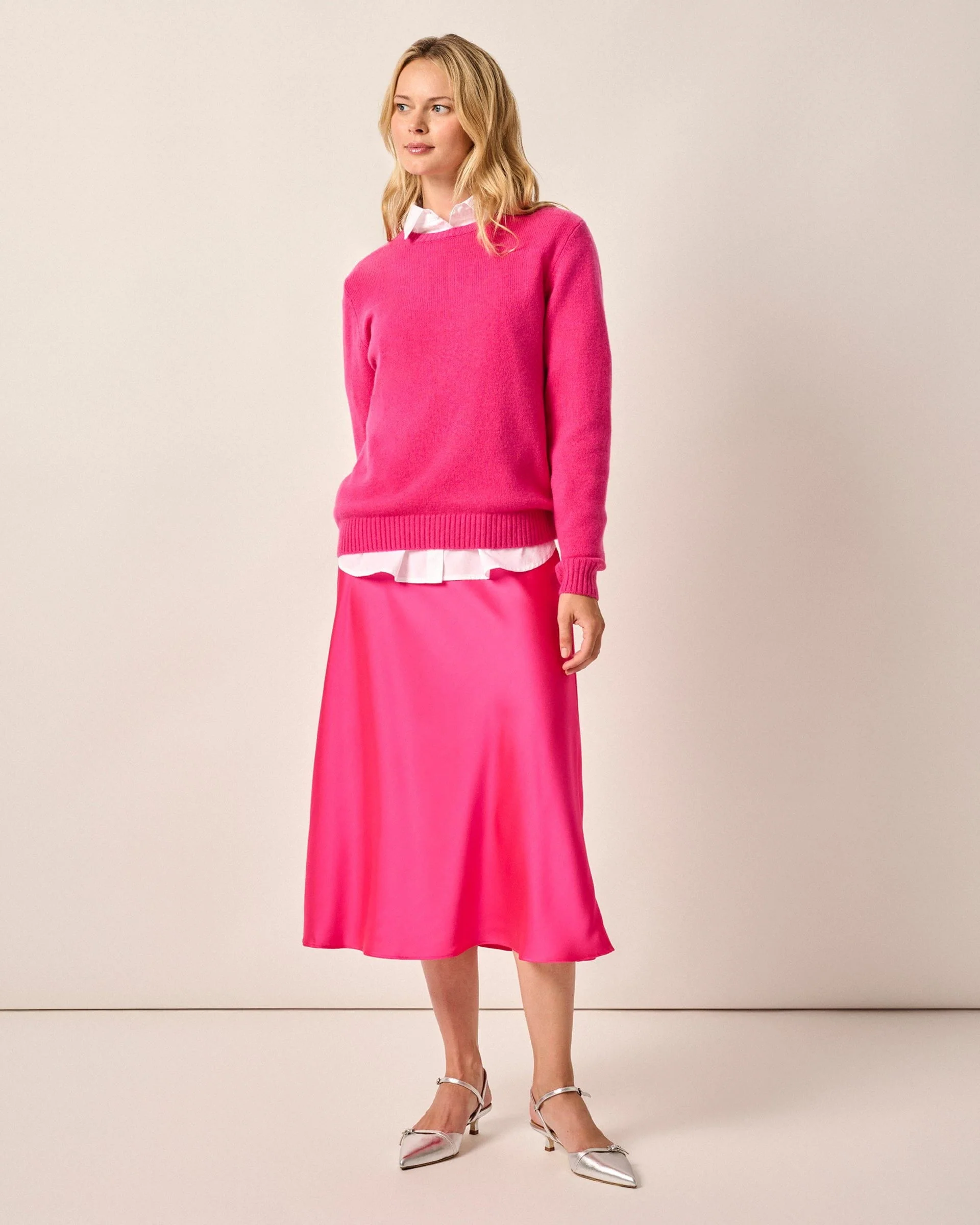 Cashmere Blend Crewneck Sweater - Image 6