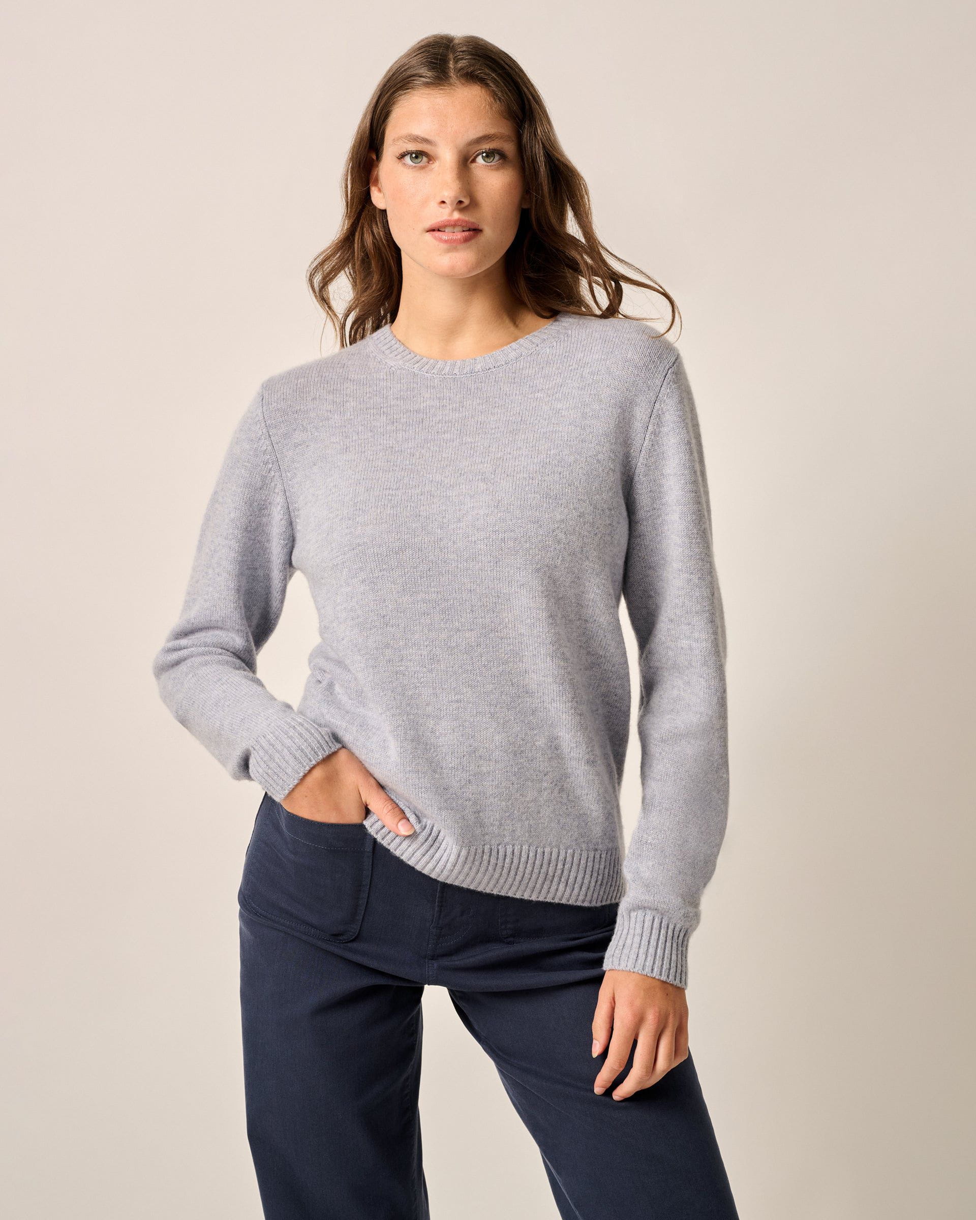 Cashmere Blend Crewneck Sweater - Image 28