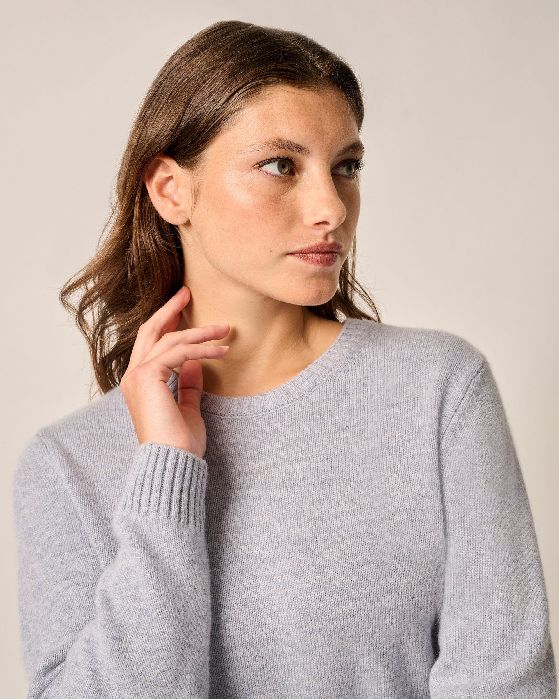 Cashmere Blend Crewneck Sweater - Image 29