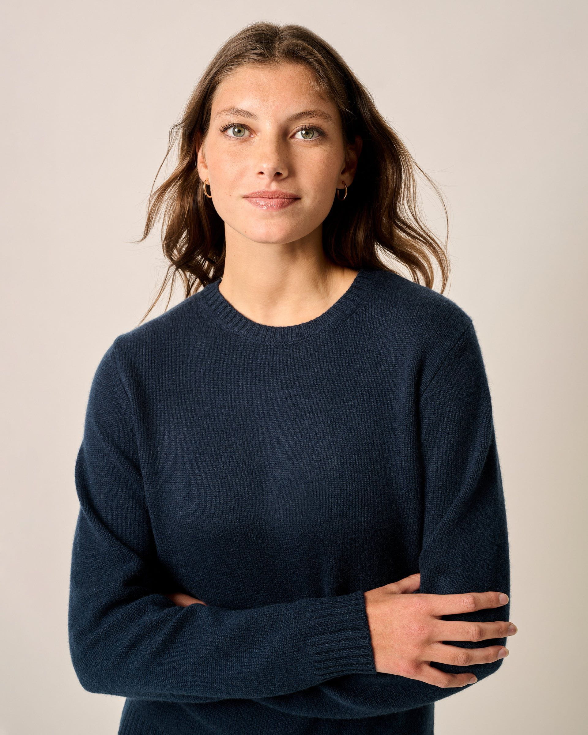 Cashmere Blend Crewneck Sweater - Image 7