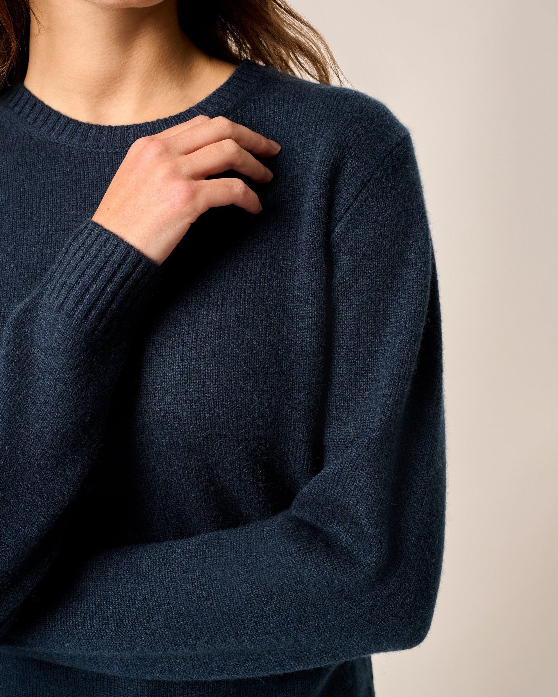 Cashmere Blend Crewneck Sweater - Image 8