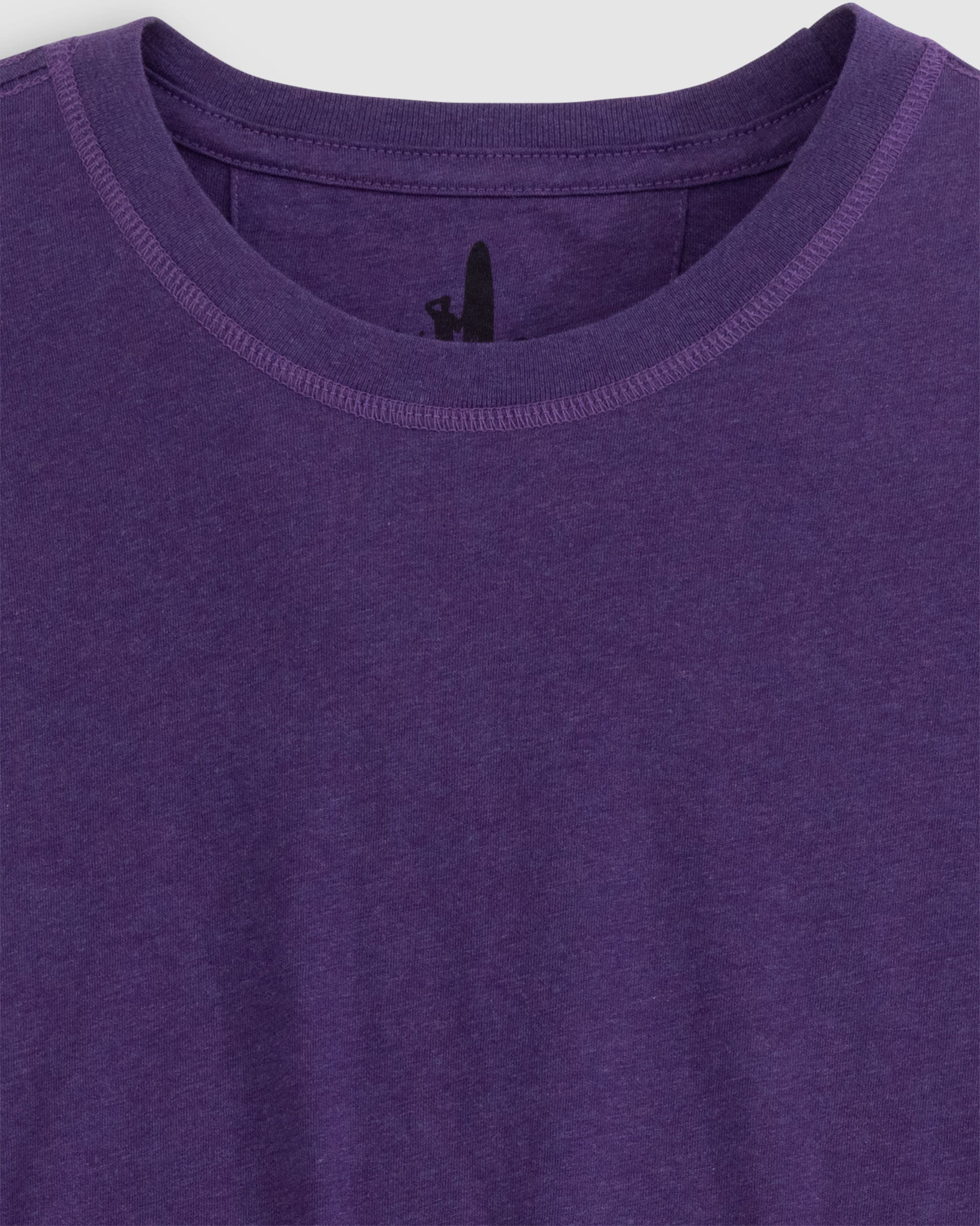 Heathered Spencer Cotton T-Shirt - Image 3