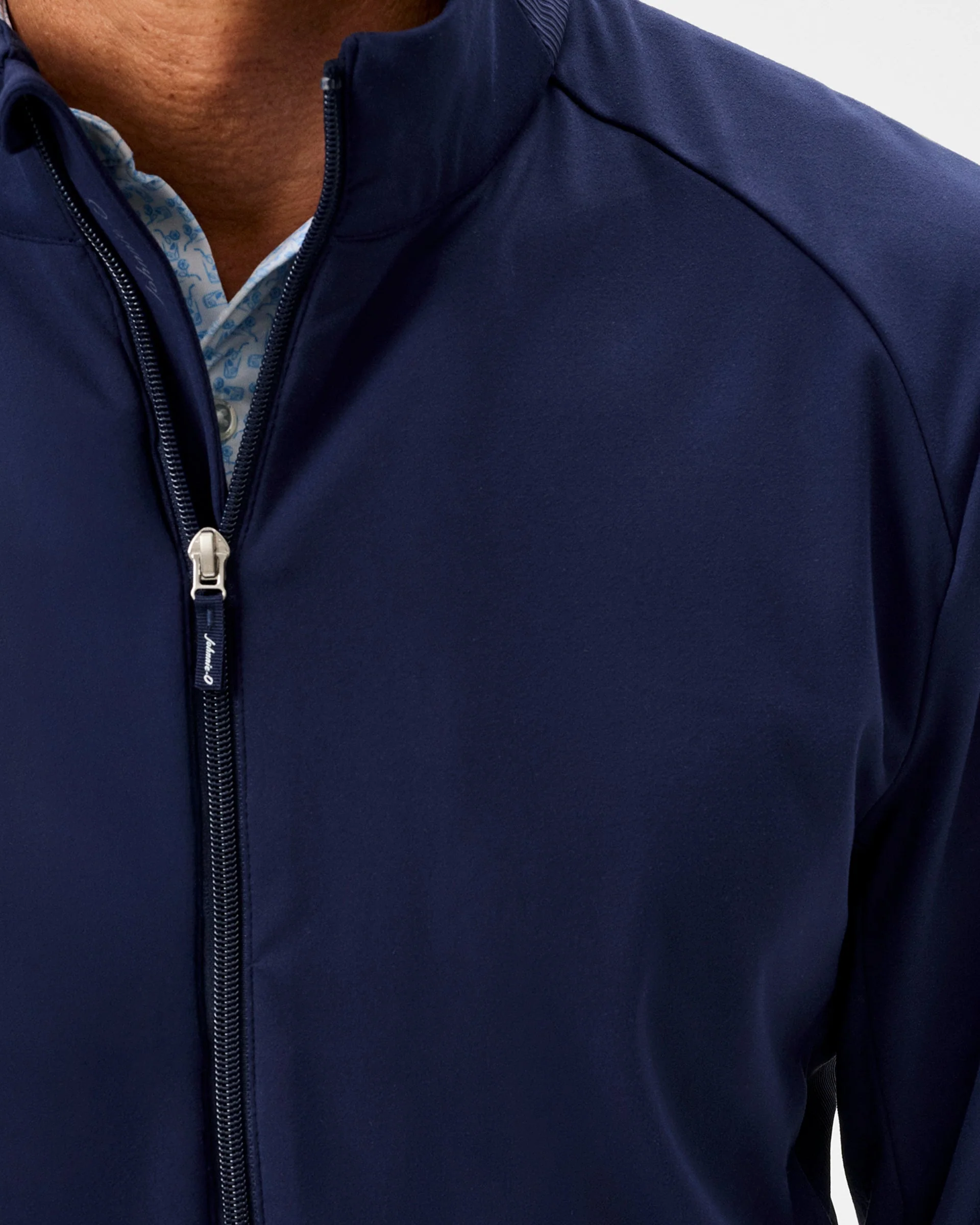 Hoppin Ribbed Knit Performance Jacket - Image 3