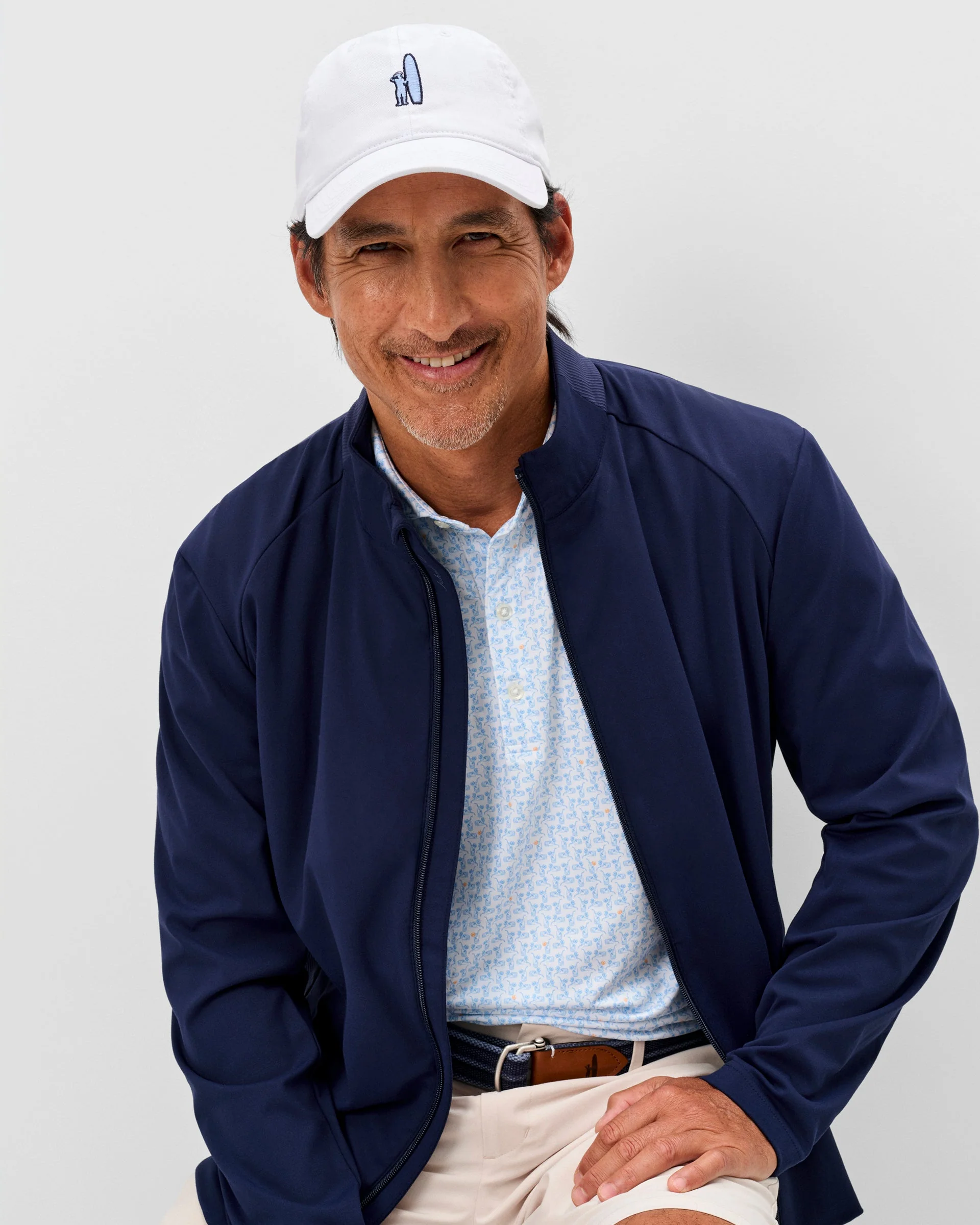 Hoppin Ribbed Knit Performance Jacket - Image 7