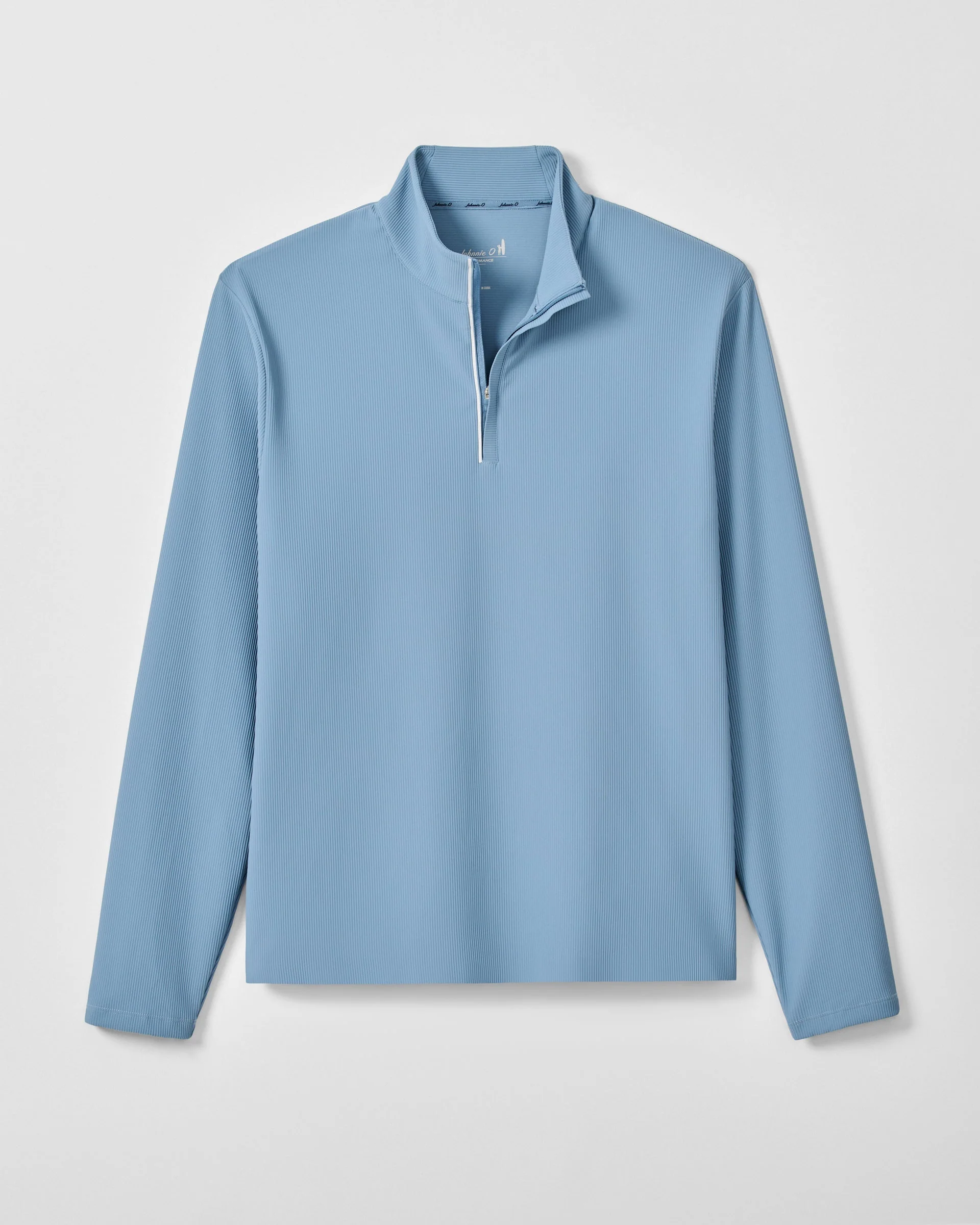 Hoppin Ribbed Knit Performance 1/4 Zip Pullover - Image 6