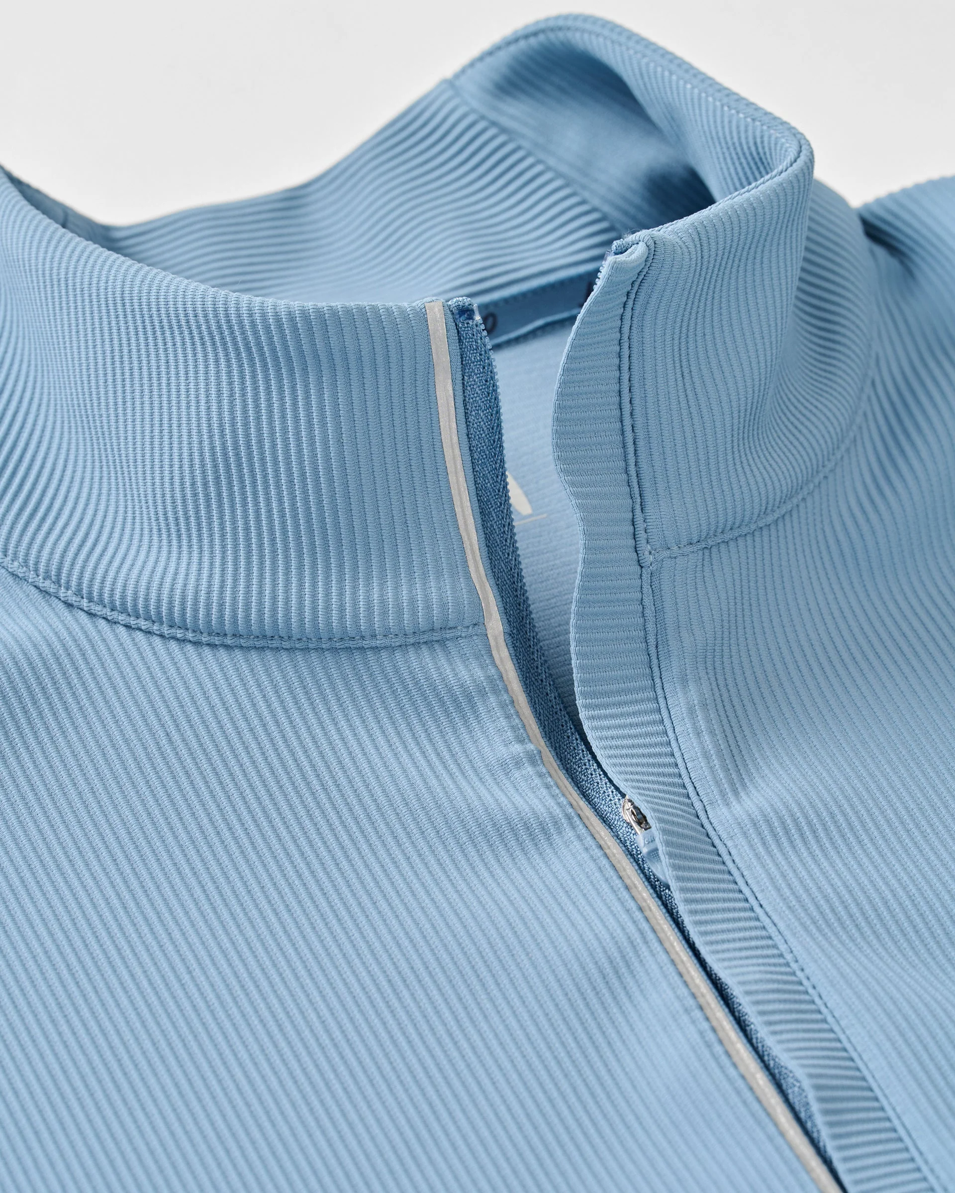 Hoppin Ribbed Knit Performance 1/4 Zip Pullover - Image 7