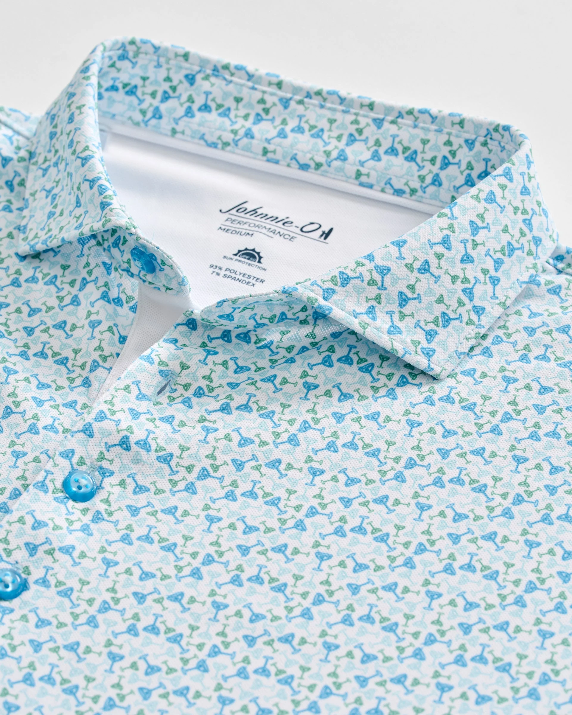 Performance Mesh Polo - Cocktail Time - Image 5