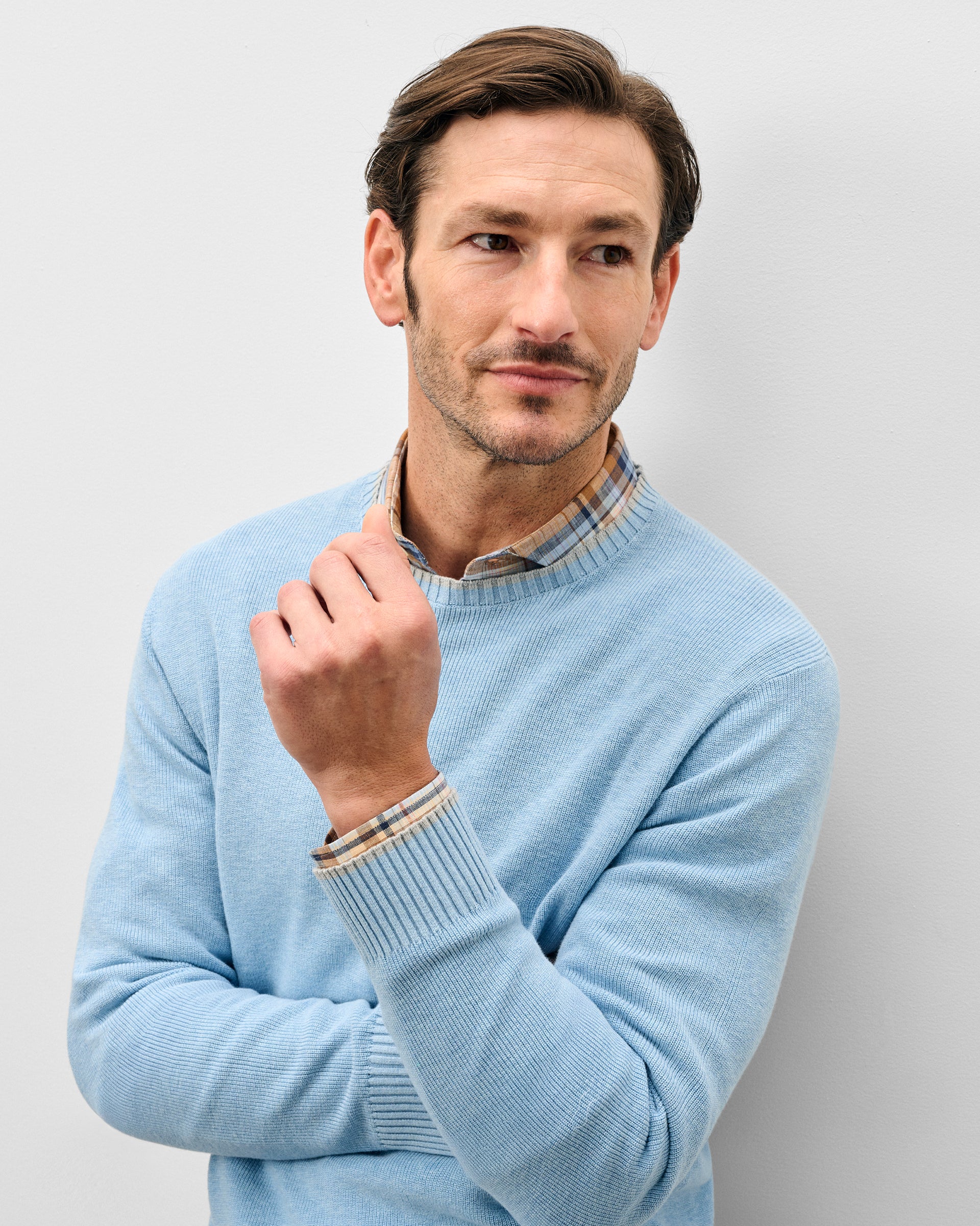 Hatcher Cotton Blend Crewneck Sweater - Image 3