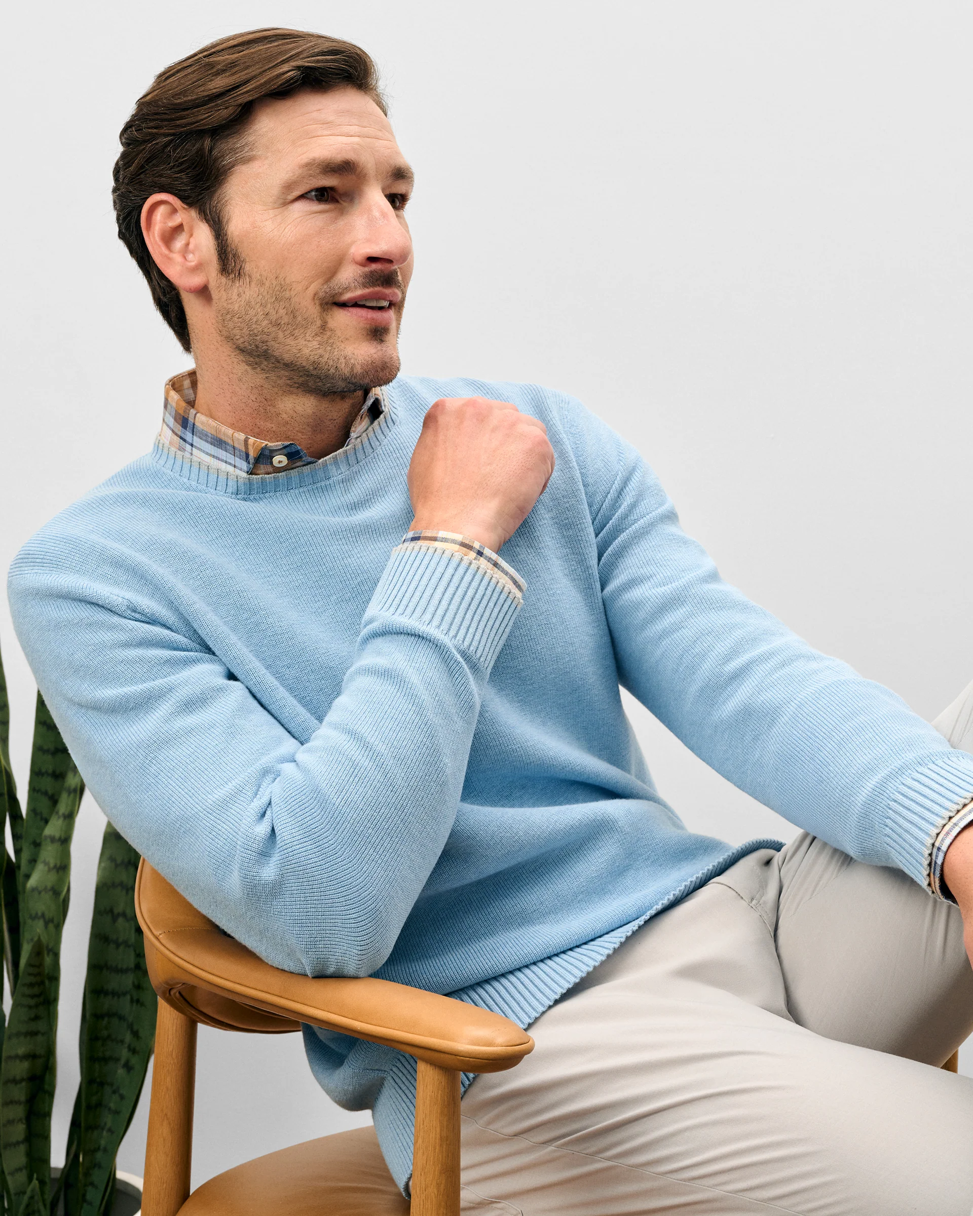 Hatcher Cotton Blend Crewneck Sweater - Image 6