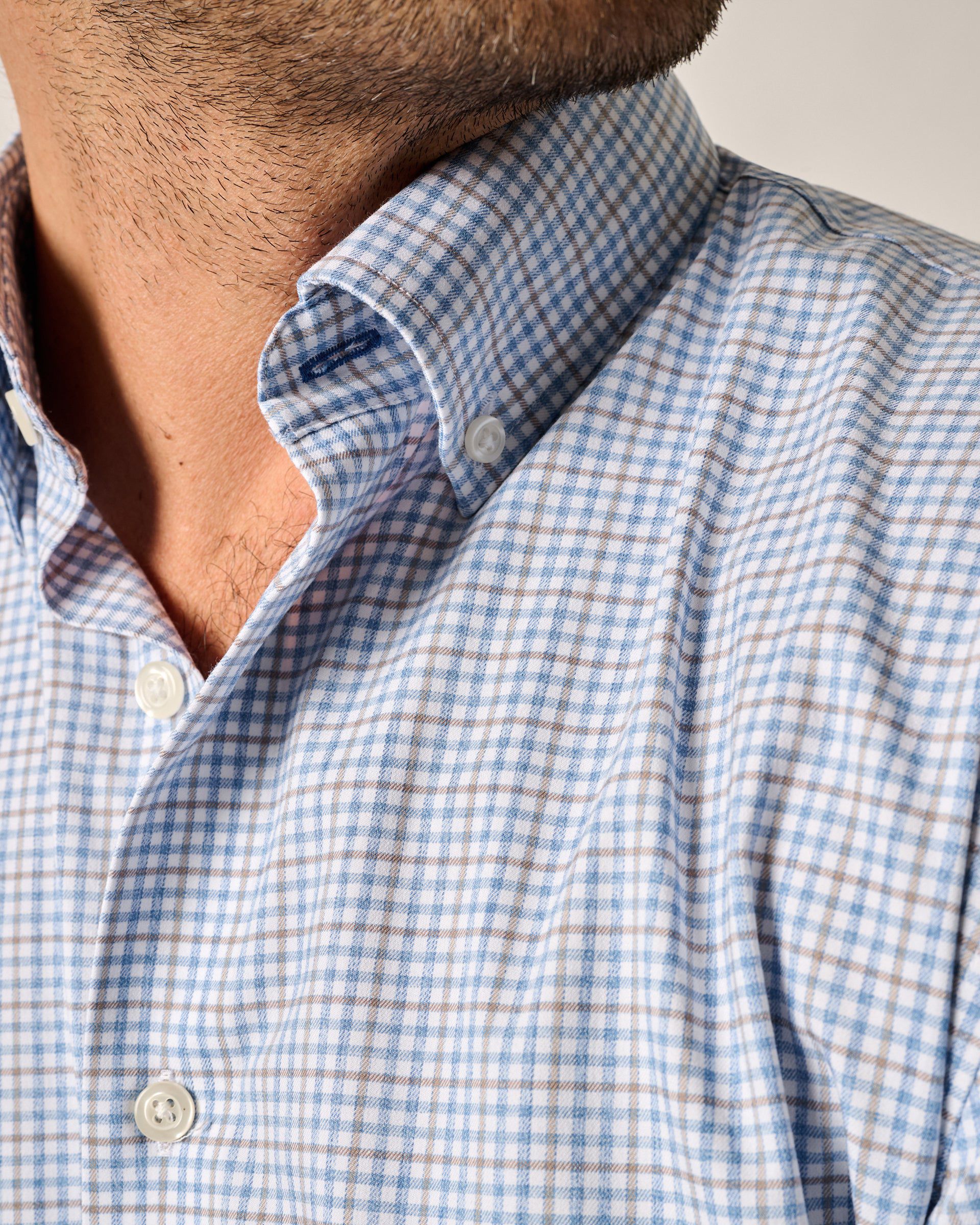 Everyday Performance Button Down Shirt - Koby Mini Pane - Image 14