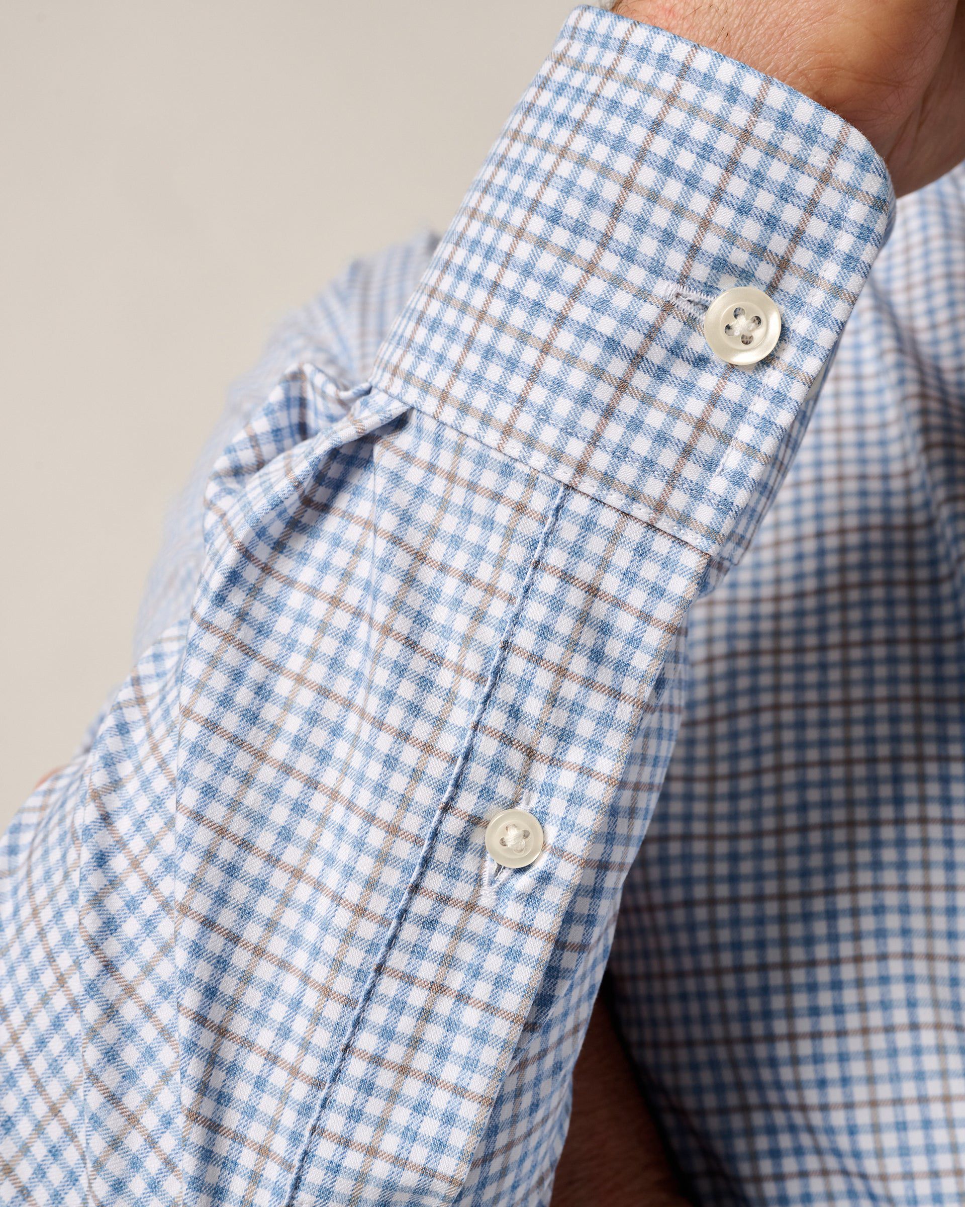 Everyday Performance Button Down Shirt - Koby Mini Pane - Image 15