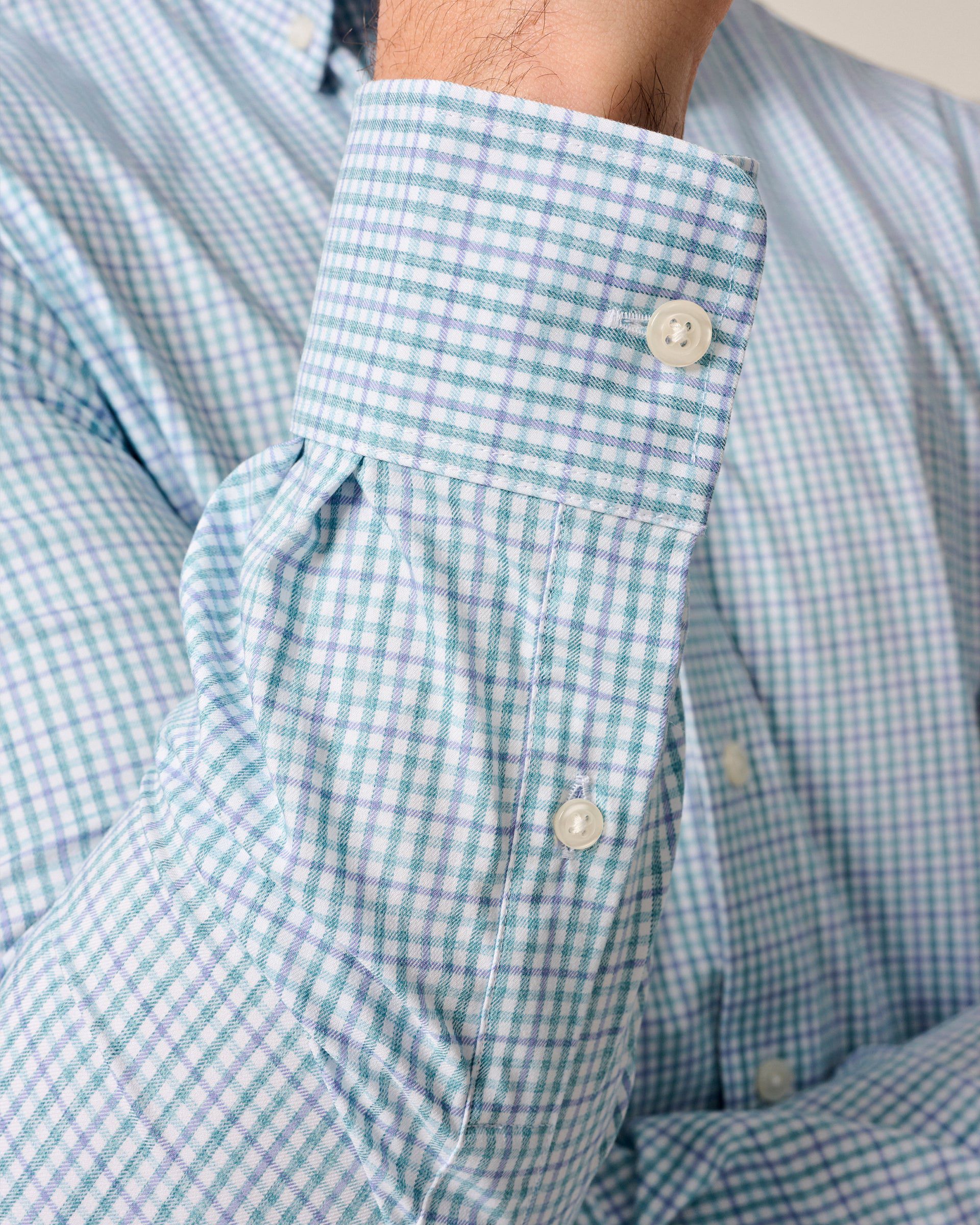 Everyday Performance Button Down Shirt - Koby Mini Pane - Image 28