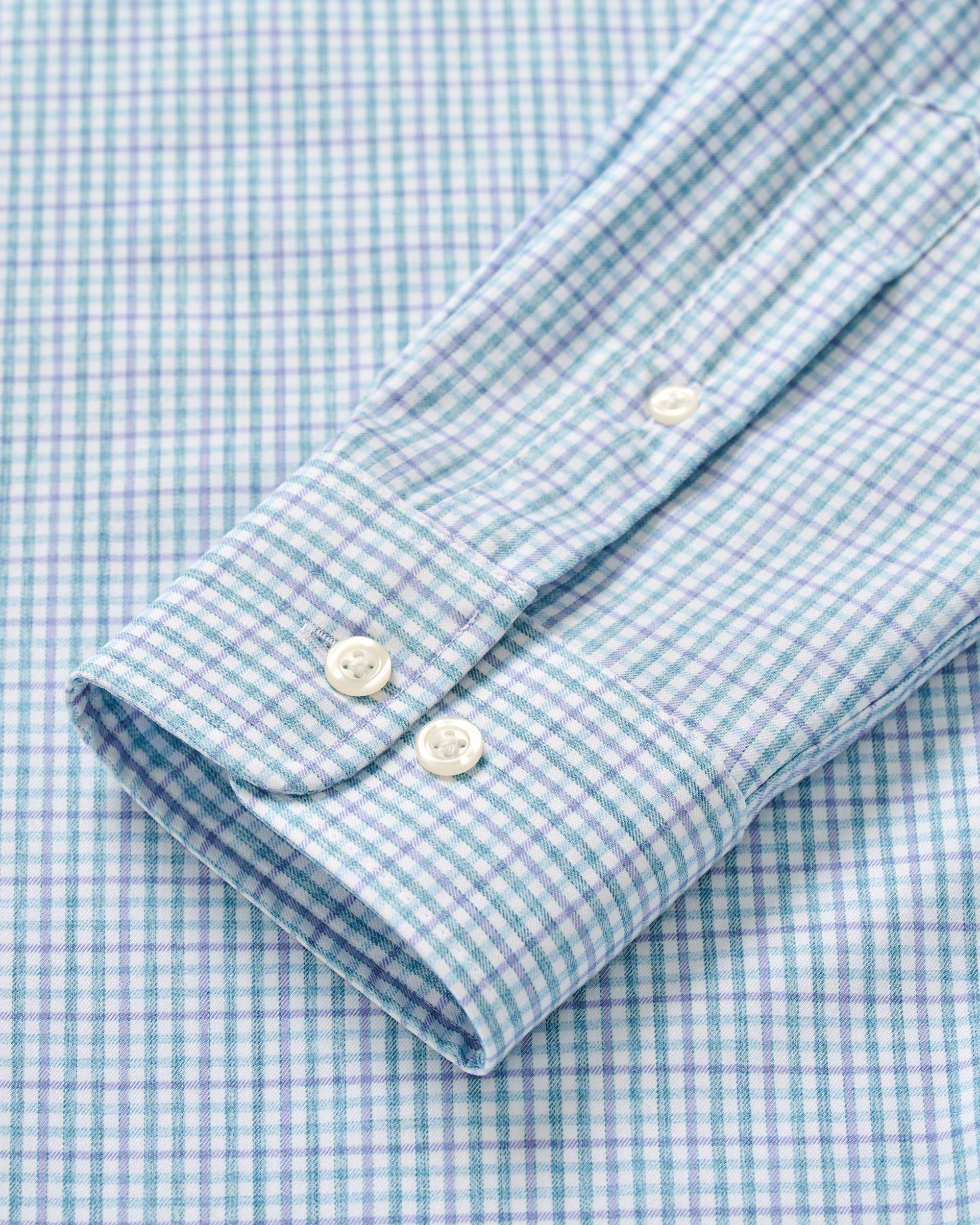 Everyday Performance Button Down Shirt - Koby Mini Pane - Image 32