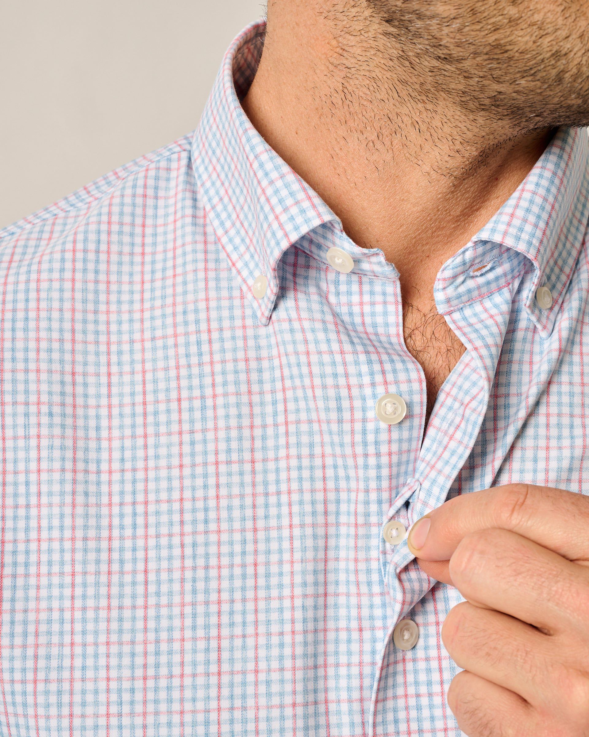 Everyday Performance Button Down Shirt - Koby Mini Pane - Image 4