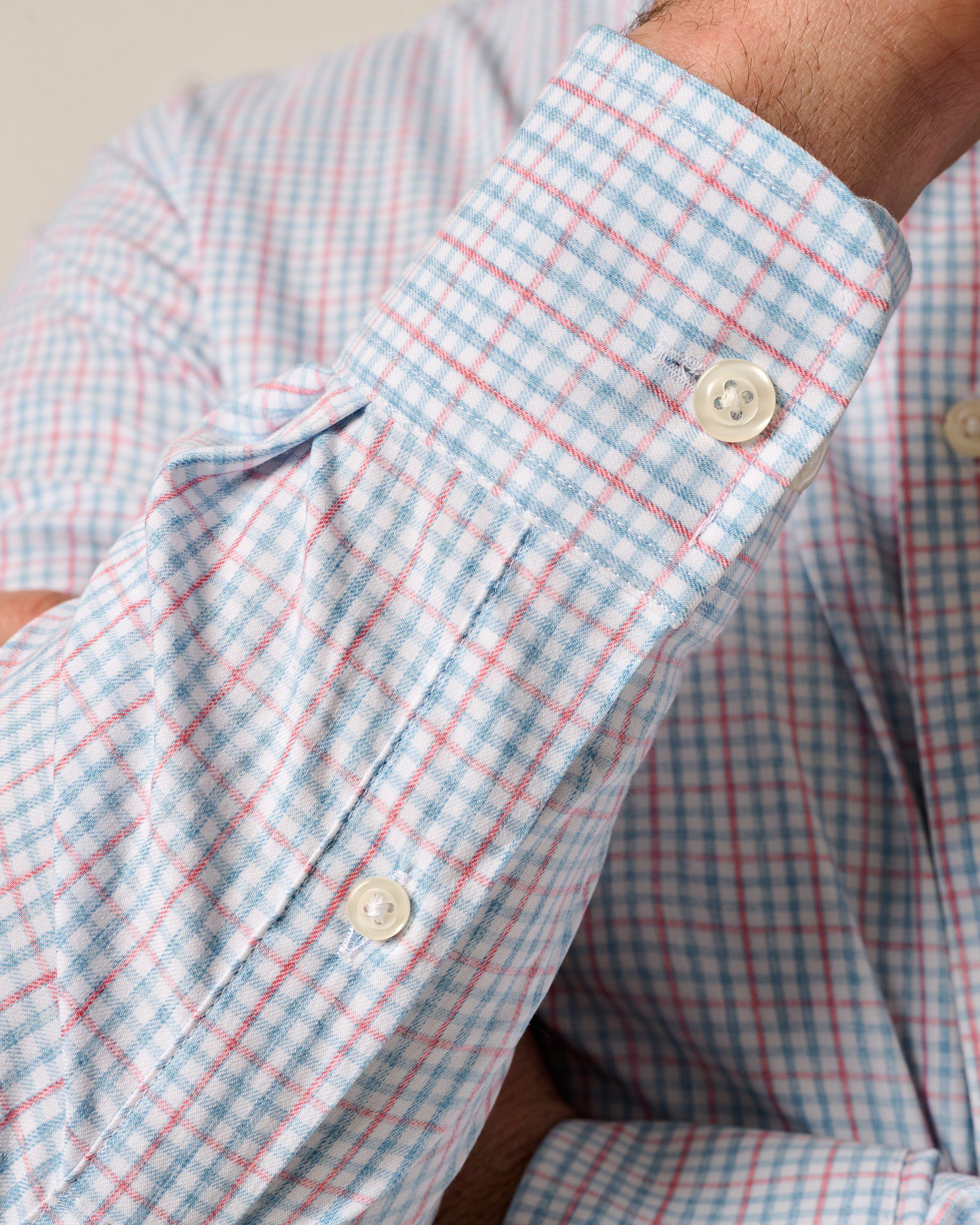 Everyday Performance Button Down Shirt - Koby Mini Pane - Image 7