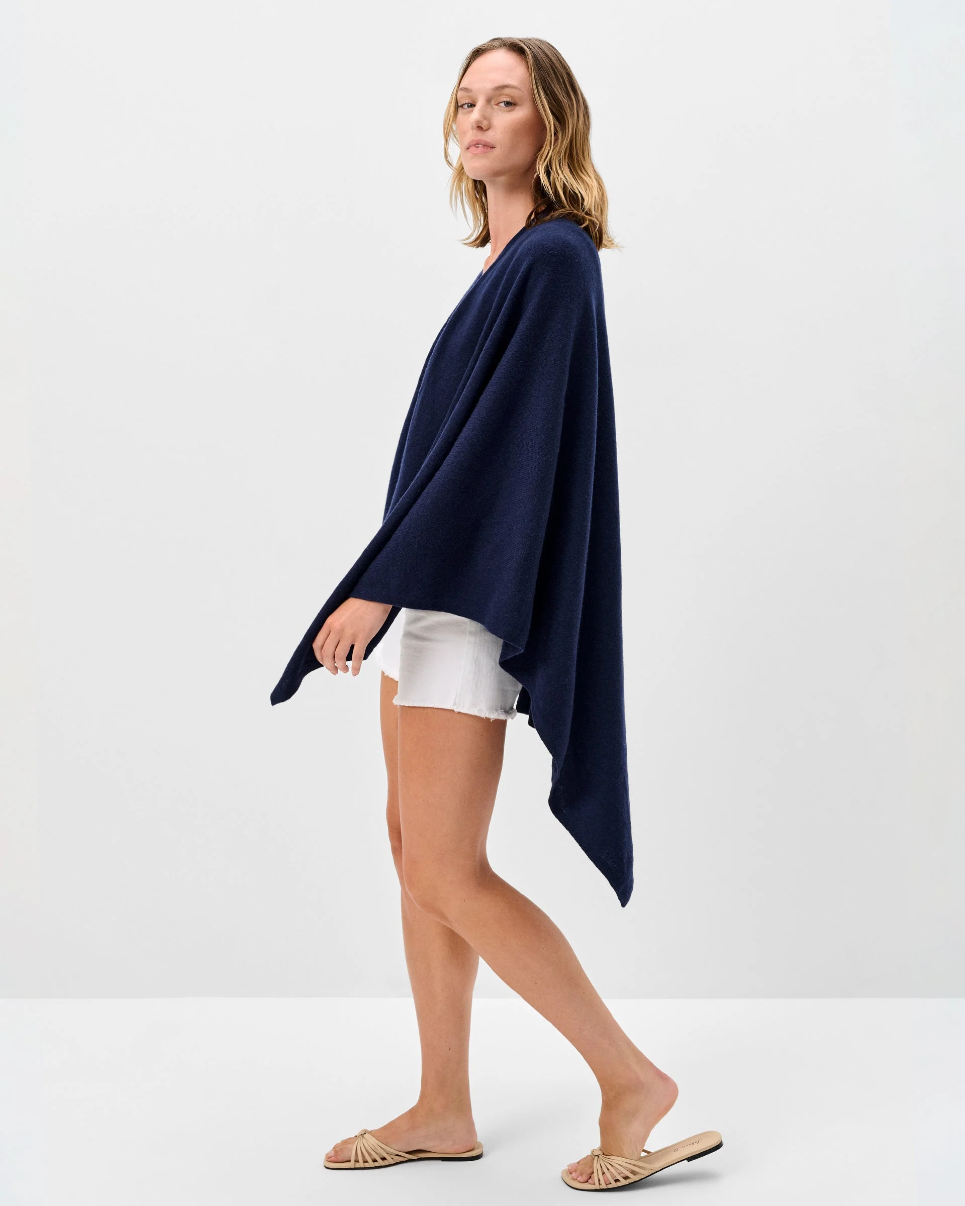 Louisa Cashmere Blend Wrap - Image 5