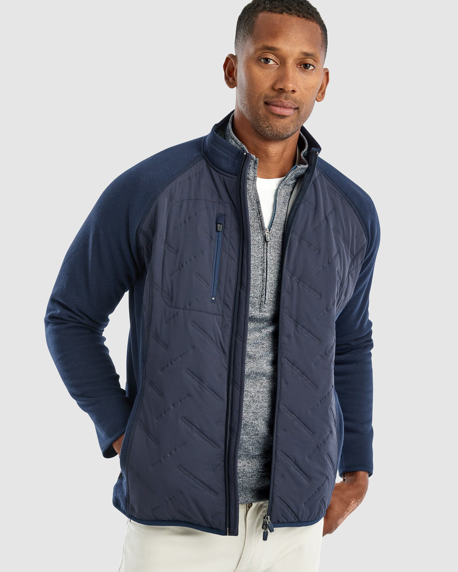 Mario Mixed Media Jacket - Image 6