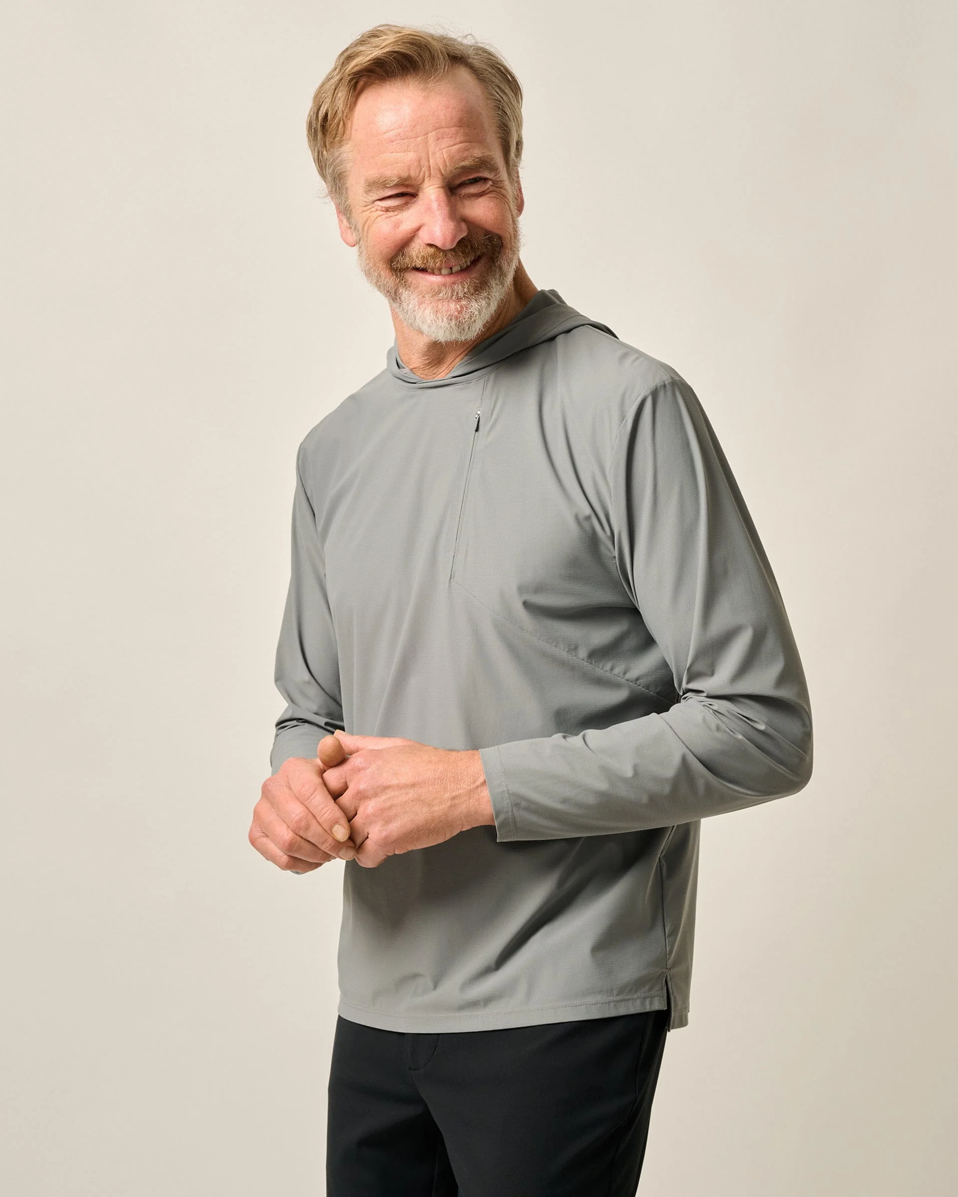 Maxwel Performance Featherweight Hooded Long Sleeve Hoodie - Image 5