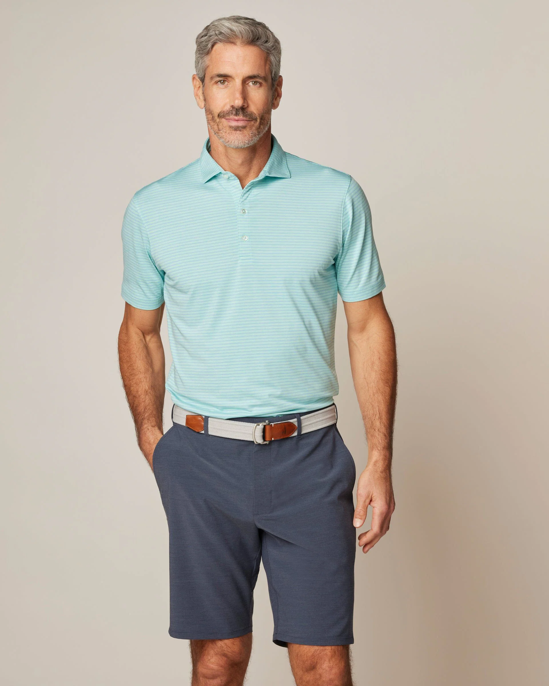 Performance Jersey Polo - Michael Stripe - Image 10