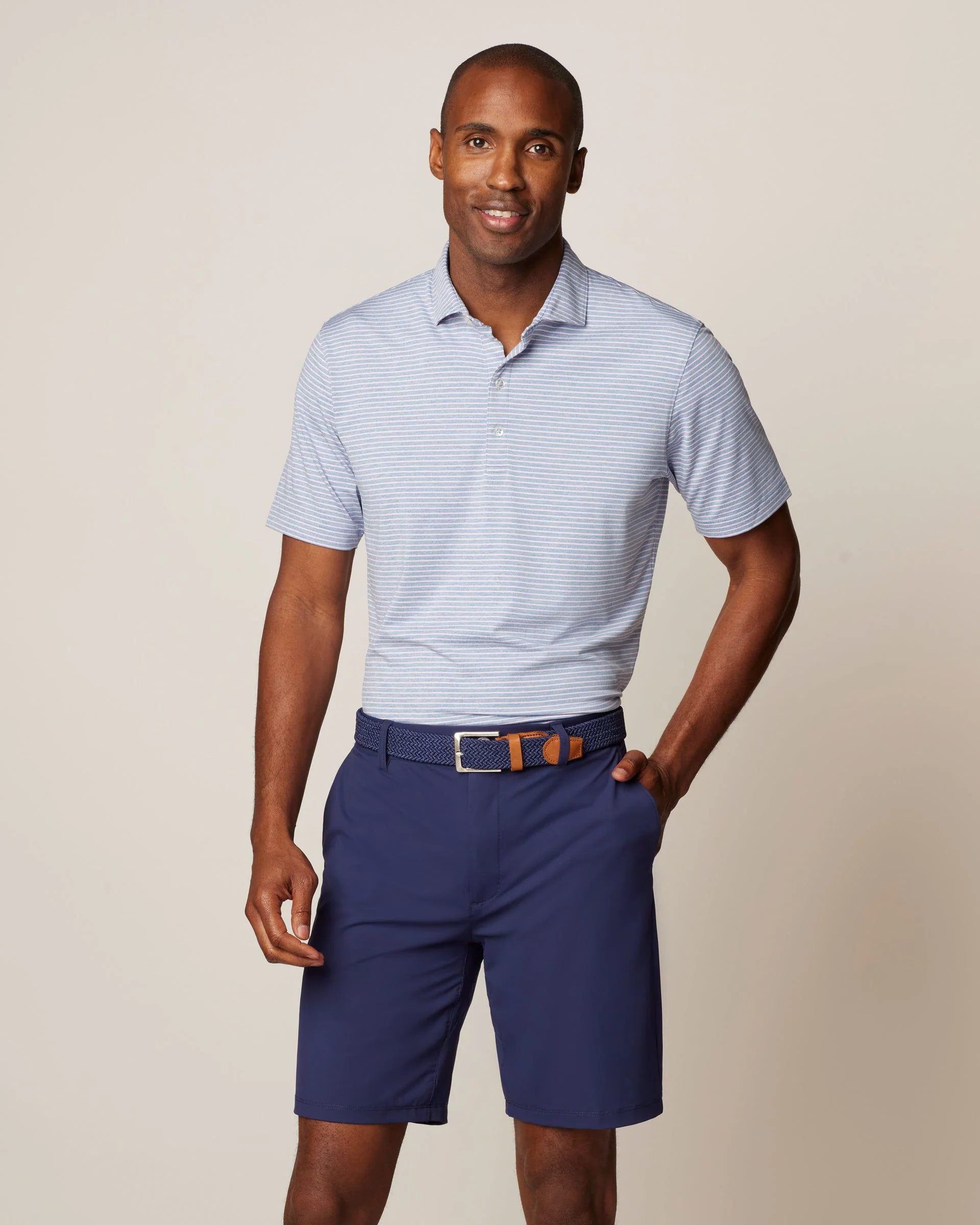 Performance Jersey Polo - Michael Stripe - Image 11