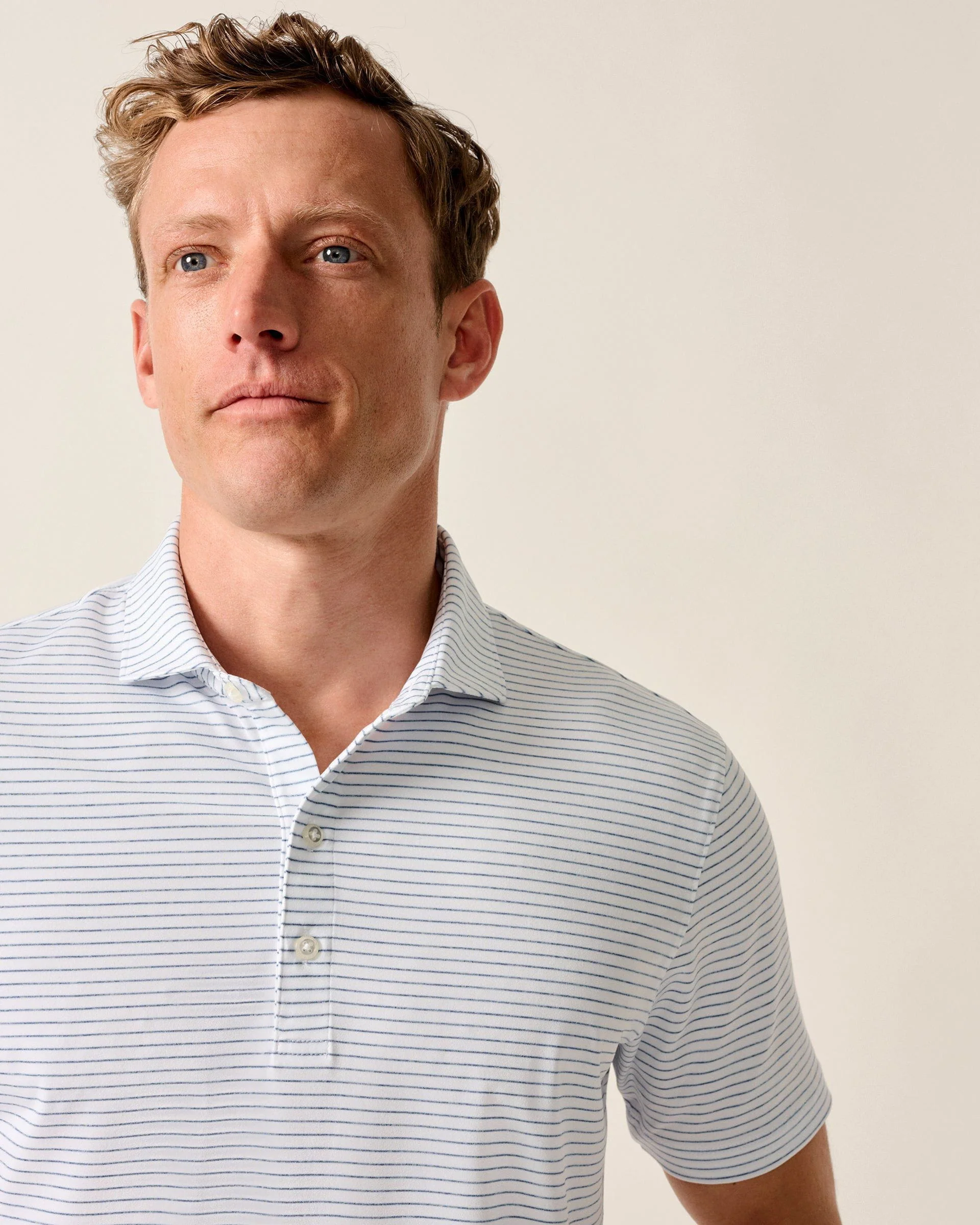 Performance Jersey Polo - Michael Stripe - Image 110
