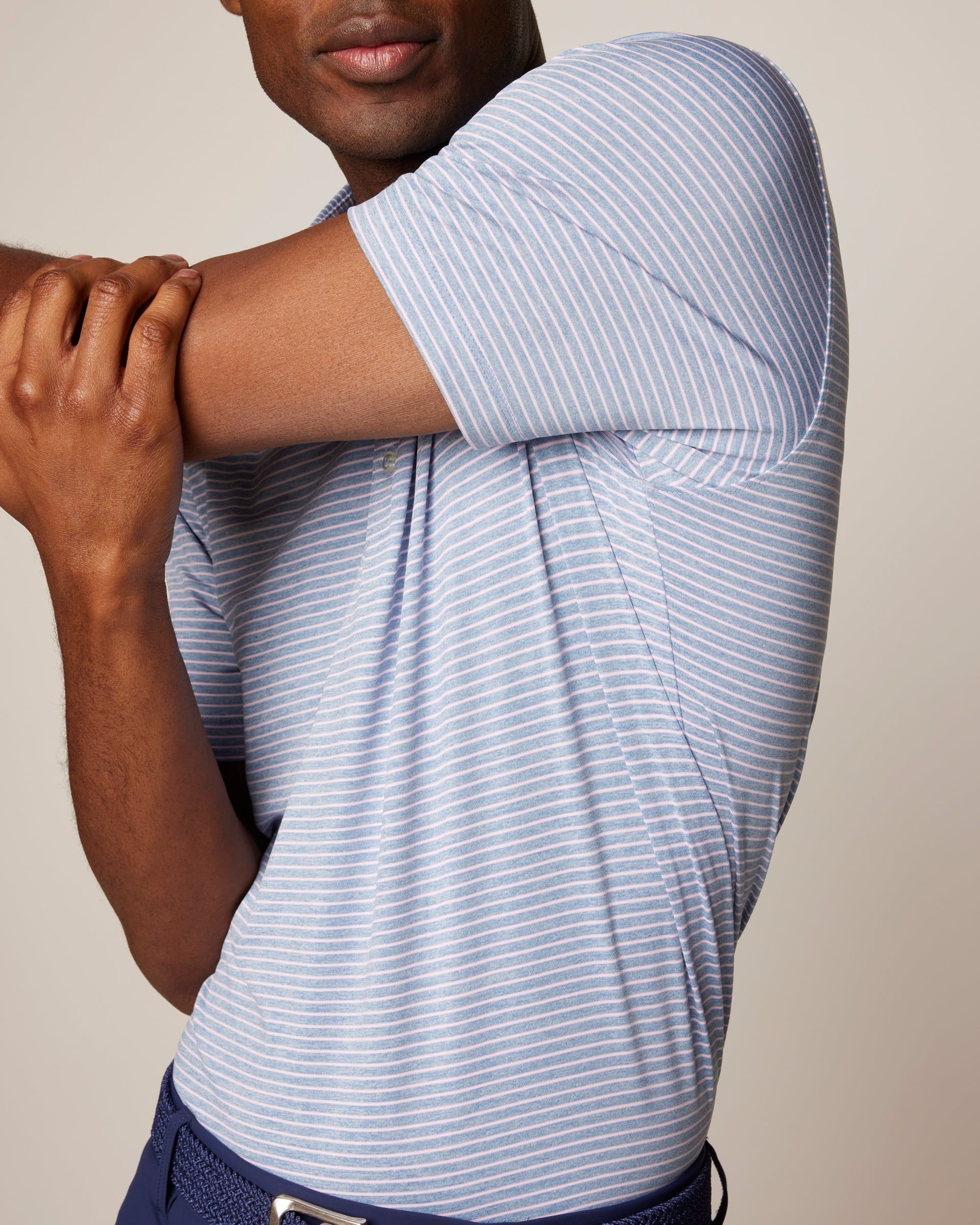 Performance Jersey Polo - Michael Stripe - Image 17