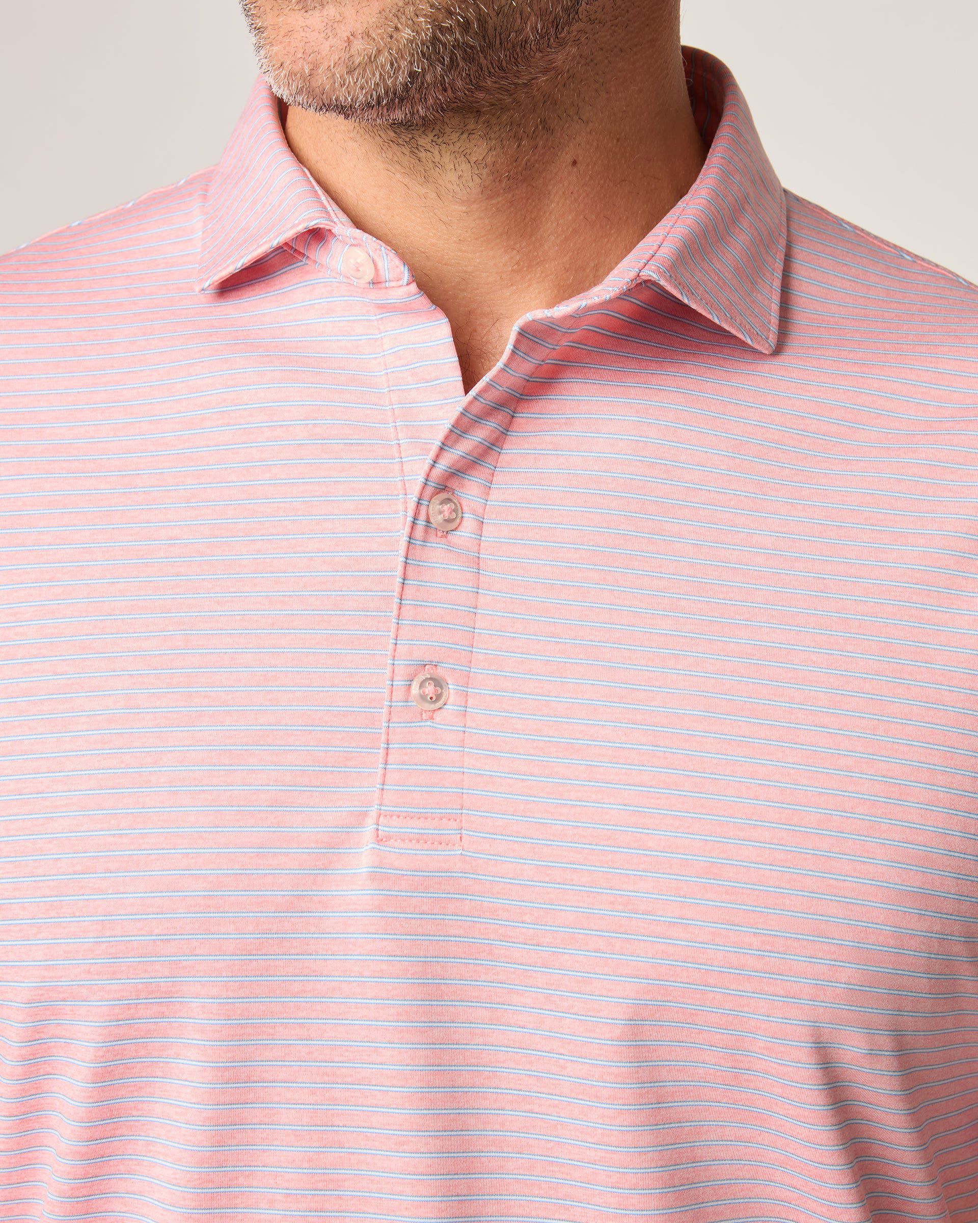 Performance Jersey Polo - Michael Stripe - Image 46