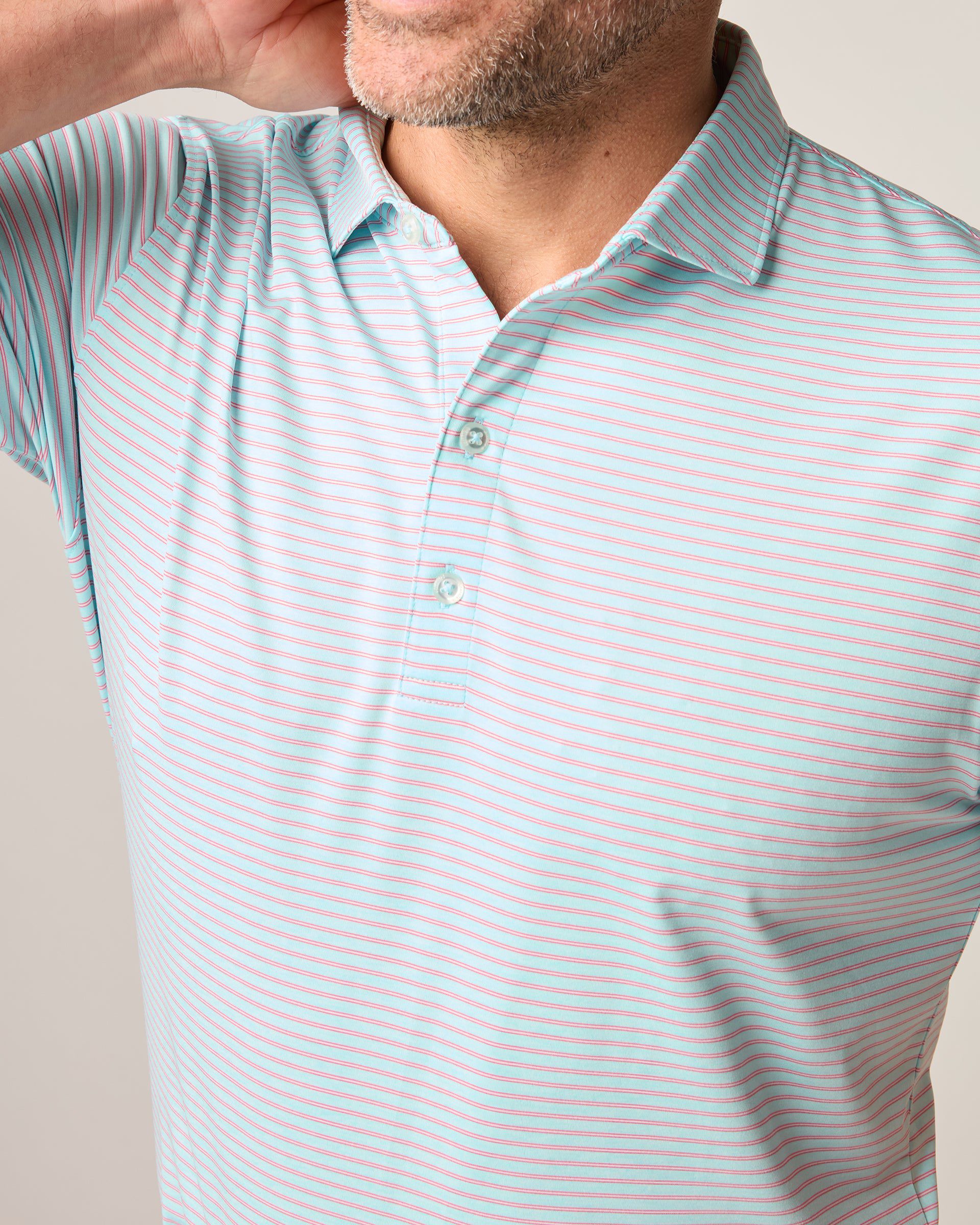 Performance Jersey Polo - Michael Stripe - Image 53