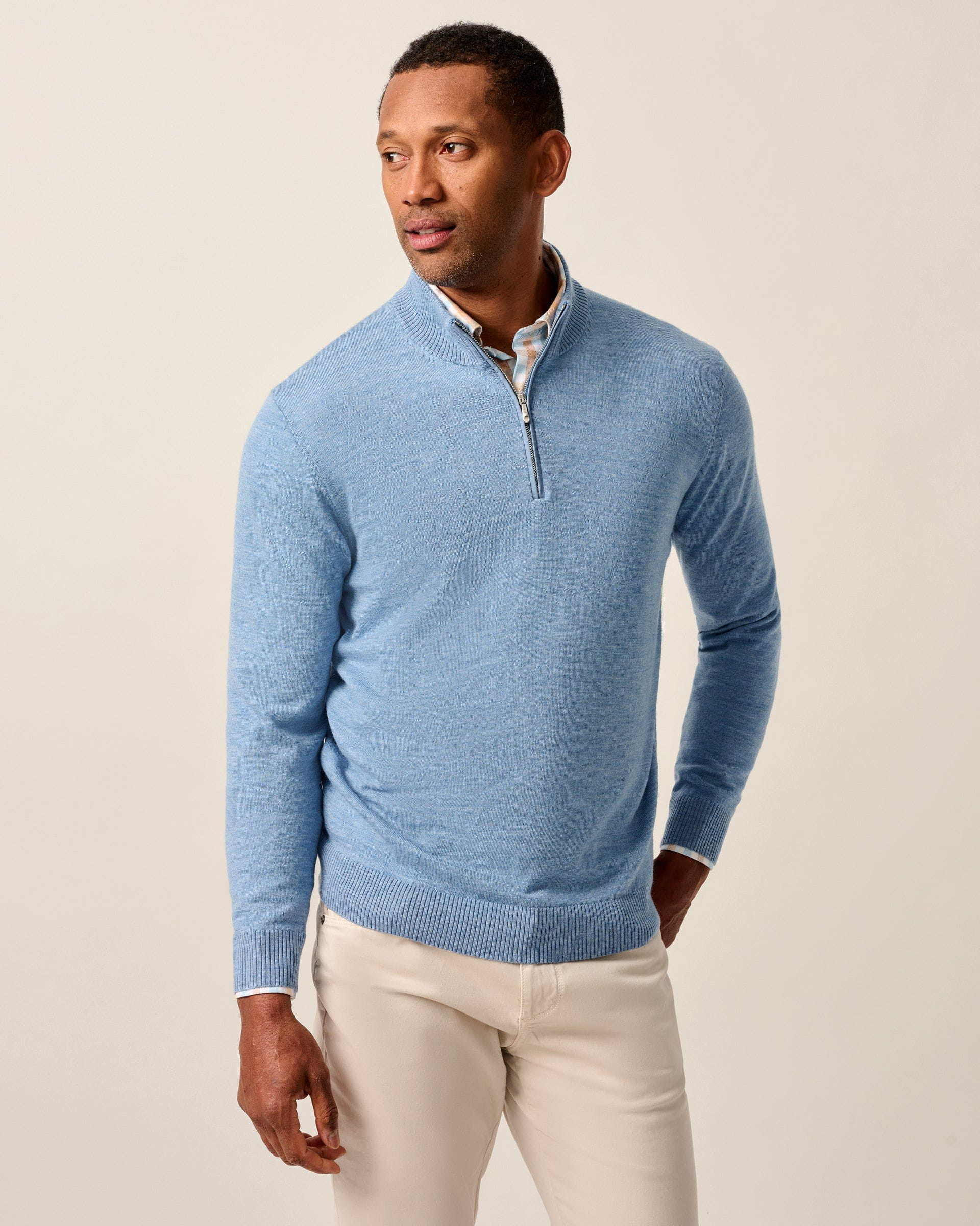 Raynor Merino 1/4 Zip Sweater - Image 4